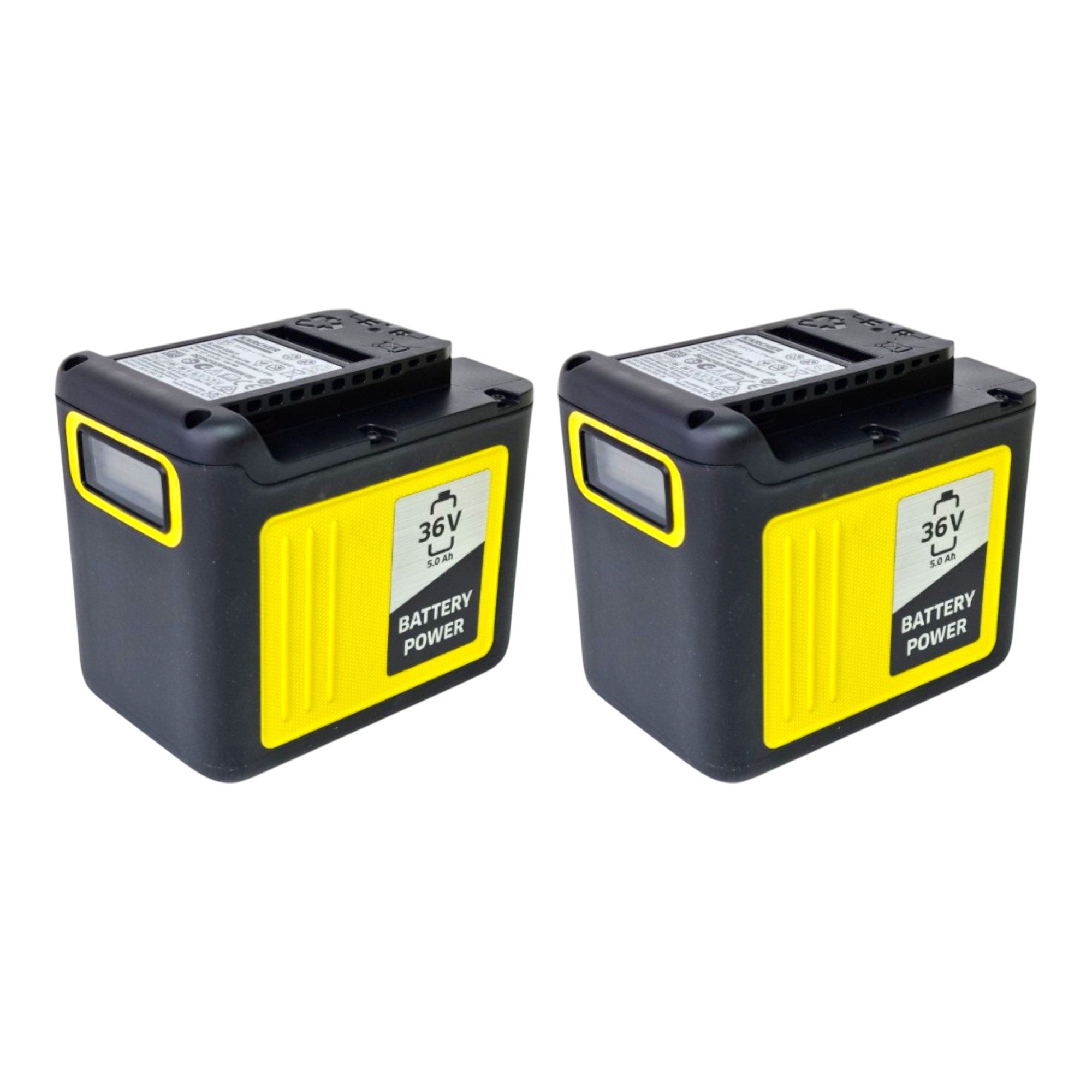 Kärcher Professional Kärcher 2x Battery Power 36/50 Akku 36 V 5,0 Ah / 5000 mAh Akkupacks