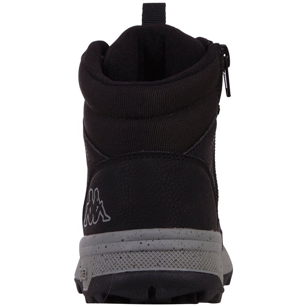 Outdoor black-grey Design Outdoorwinterstiefel Kappa mit Elementen modischen