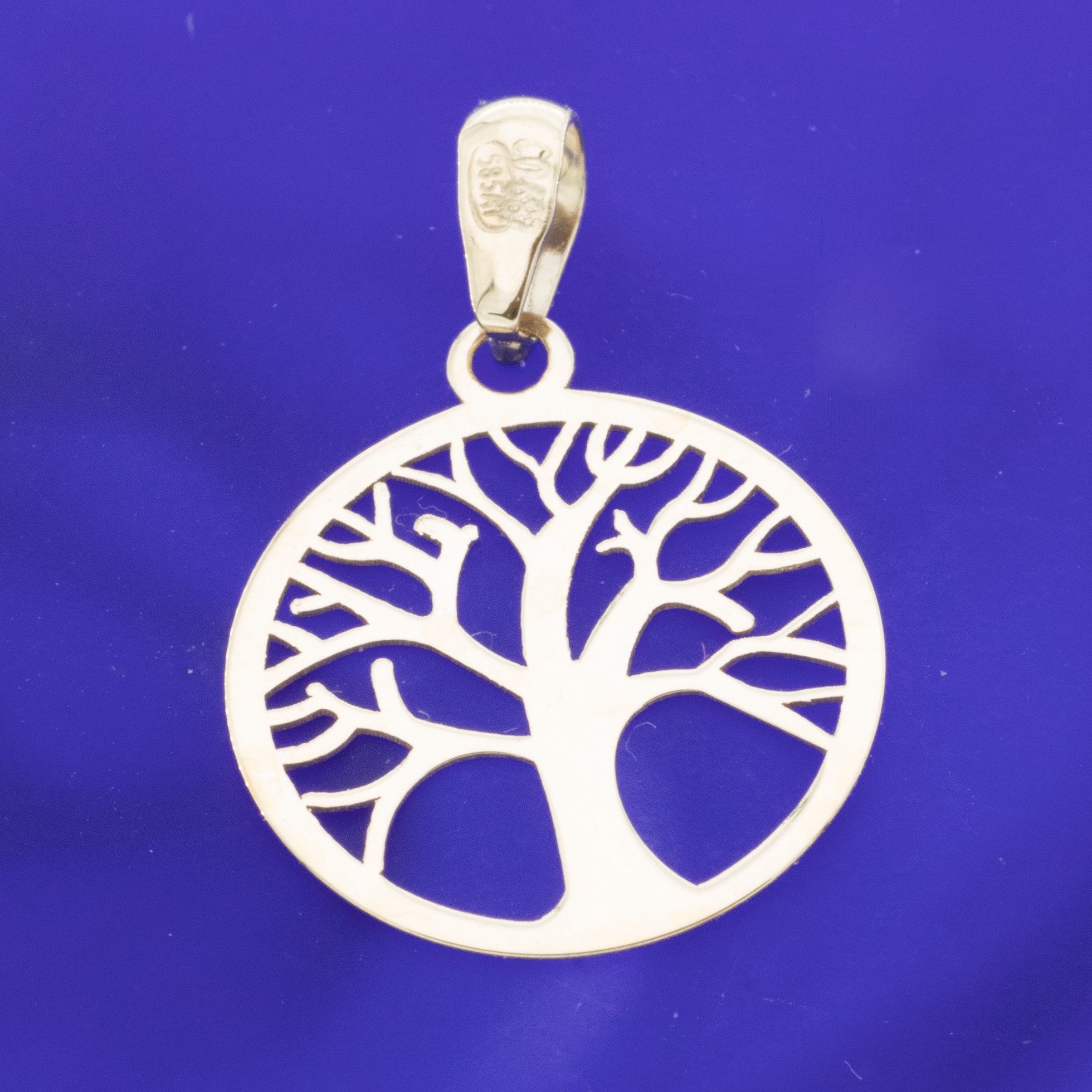 Bella Carina Kettenanhänger Anhänger Baum des Lebens aus 585 Gold 14 Karat günstig online kaufen