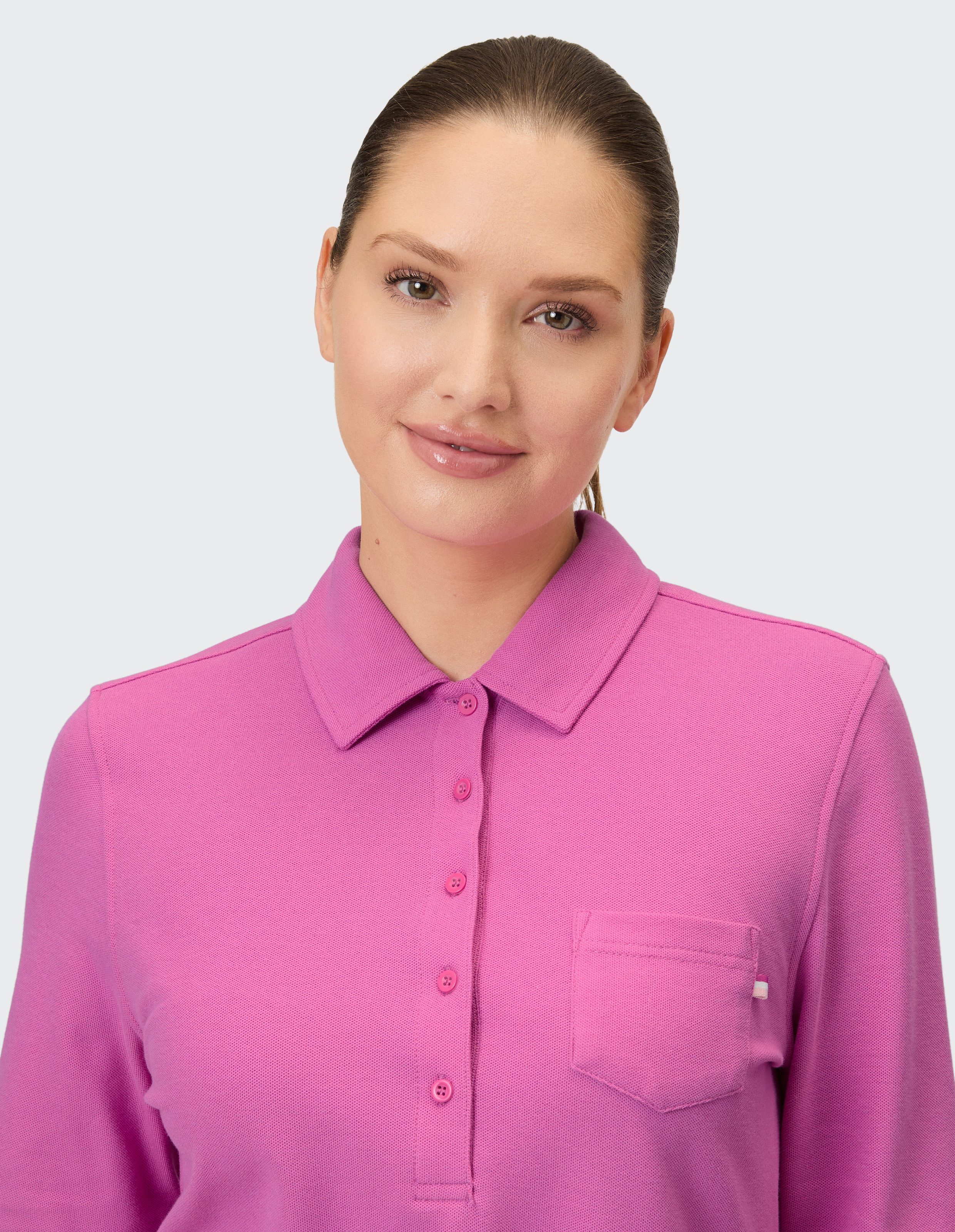 Joy Sportswear Poloshirt POLOSHIRT GISELE aus Baumwolle und Polyester, erhältlich in den Größen 36 bis 48