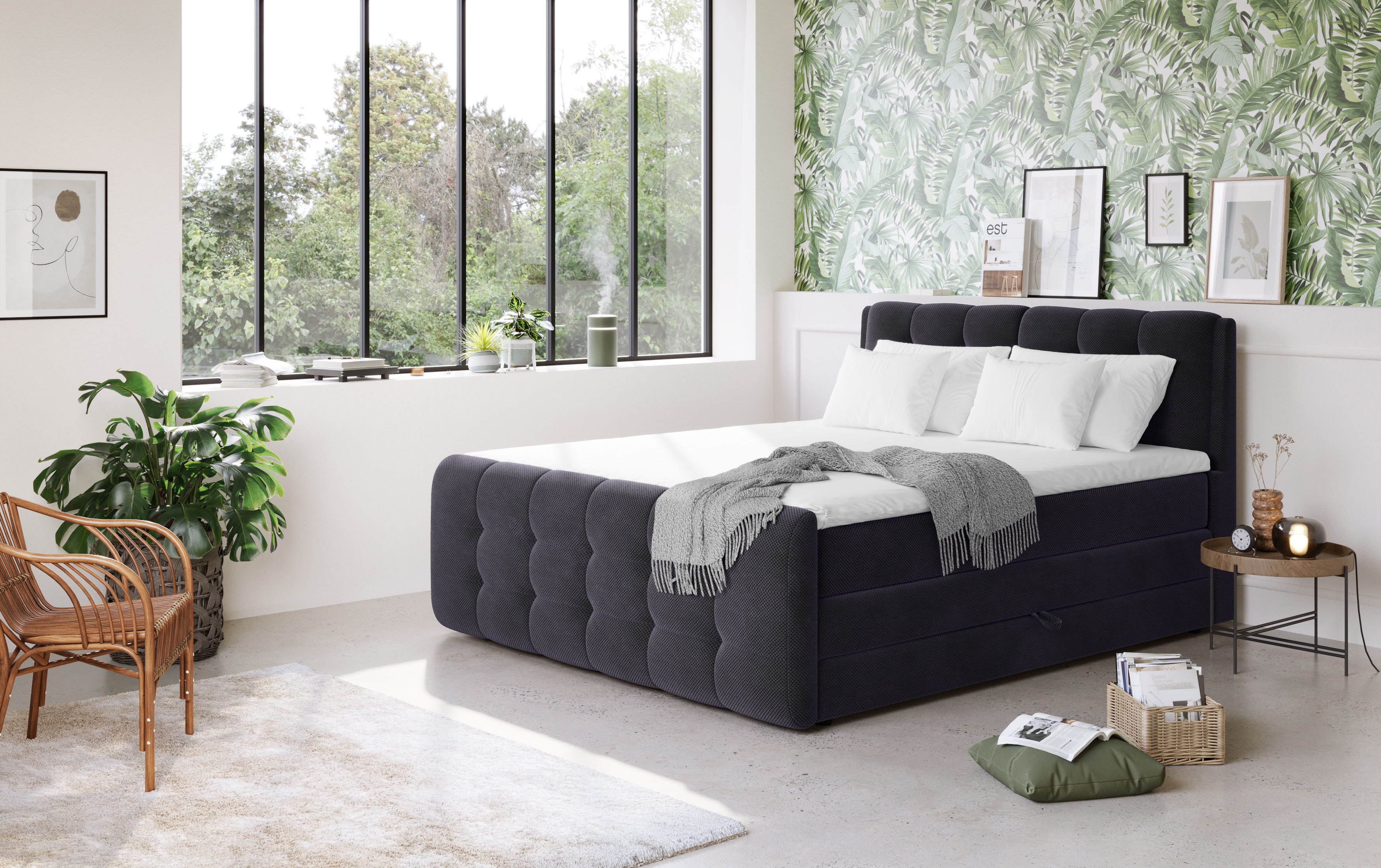 COTTA Boxspringbett Fort mit Bettkasten, inkl. günstig online kaufen