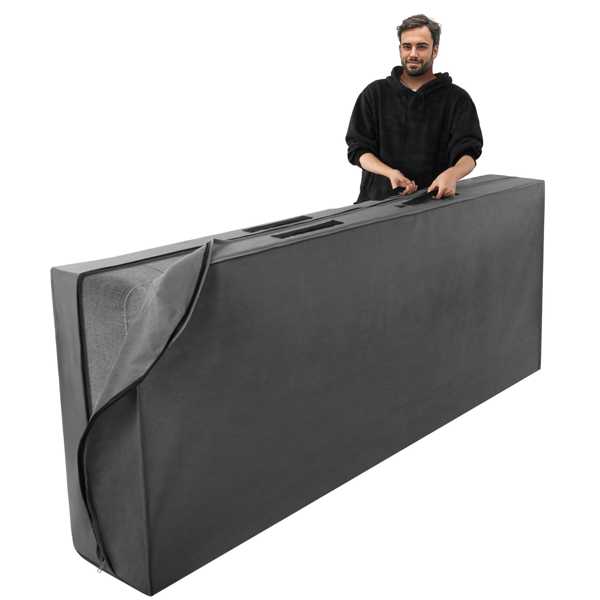 Aufbewahrungstasche Matratzenhülle 80 x 200 cm Matratzenschutz Schutzhülle für Matratze