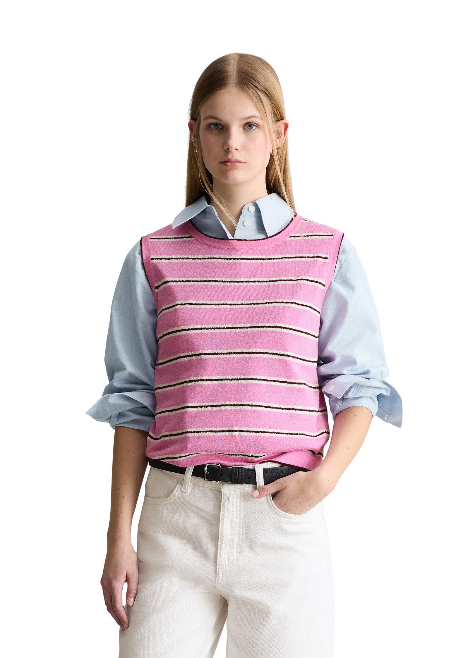 Marc O'Polo DENIM Strickpullover aus Organic-Cotton-Modal-Mix