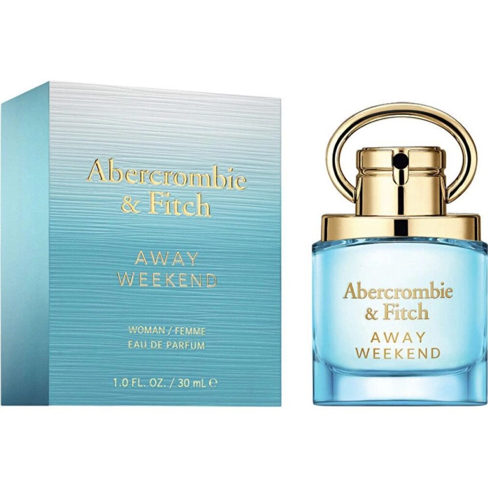 Abercrombie & Fitch Eau de Parfum Away Weekend, Glasflakon, Parfüm EDP, Damenduft