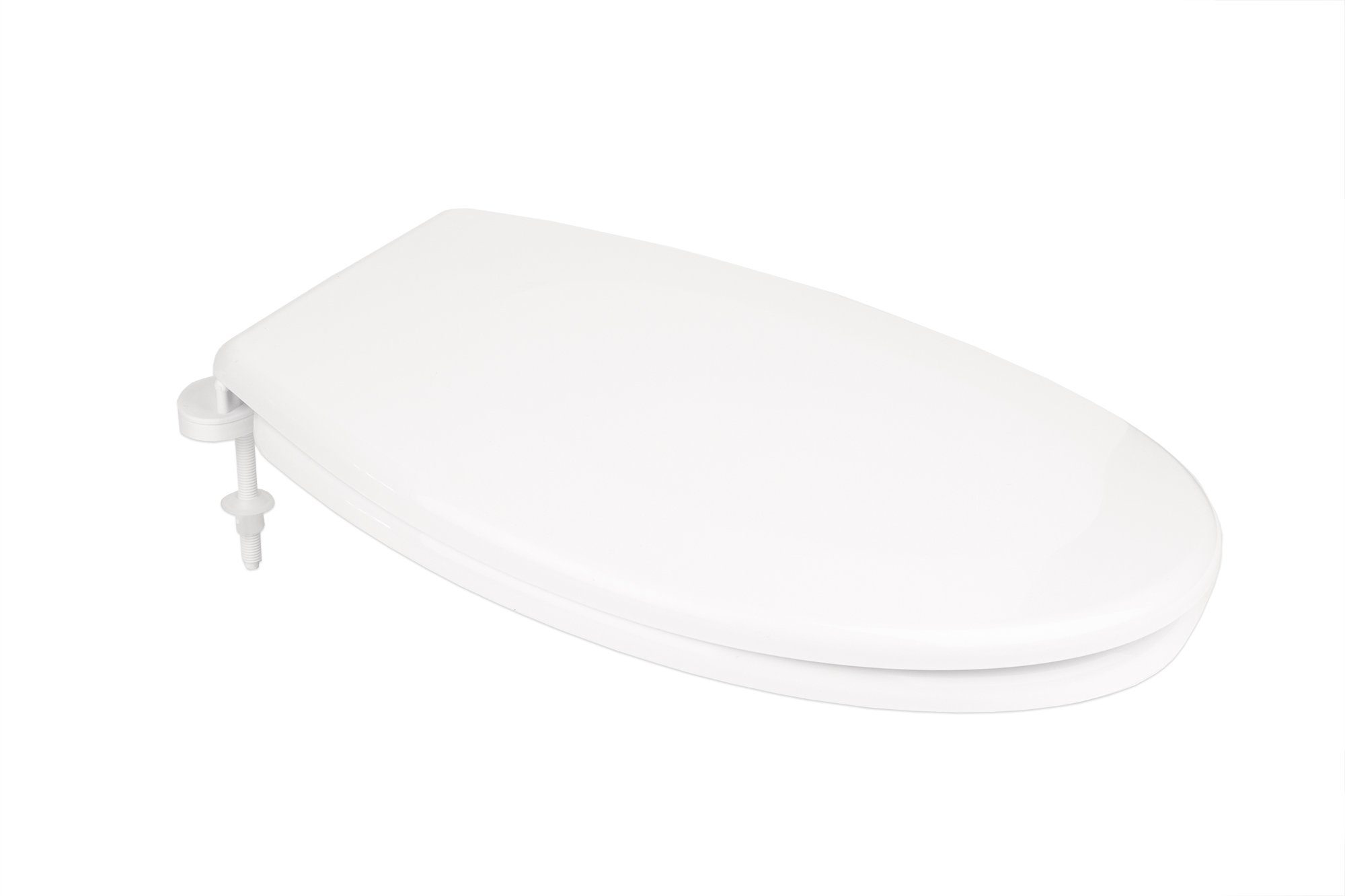 BigDean WC-Sitz Toilettensitz oval weiß Toilettendeckel günstig online kaufen