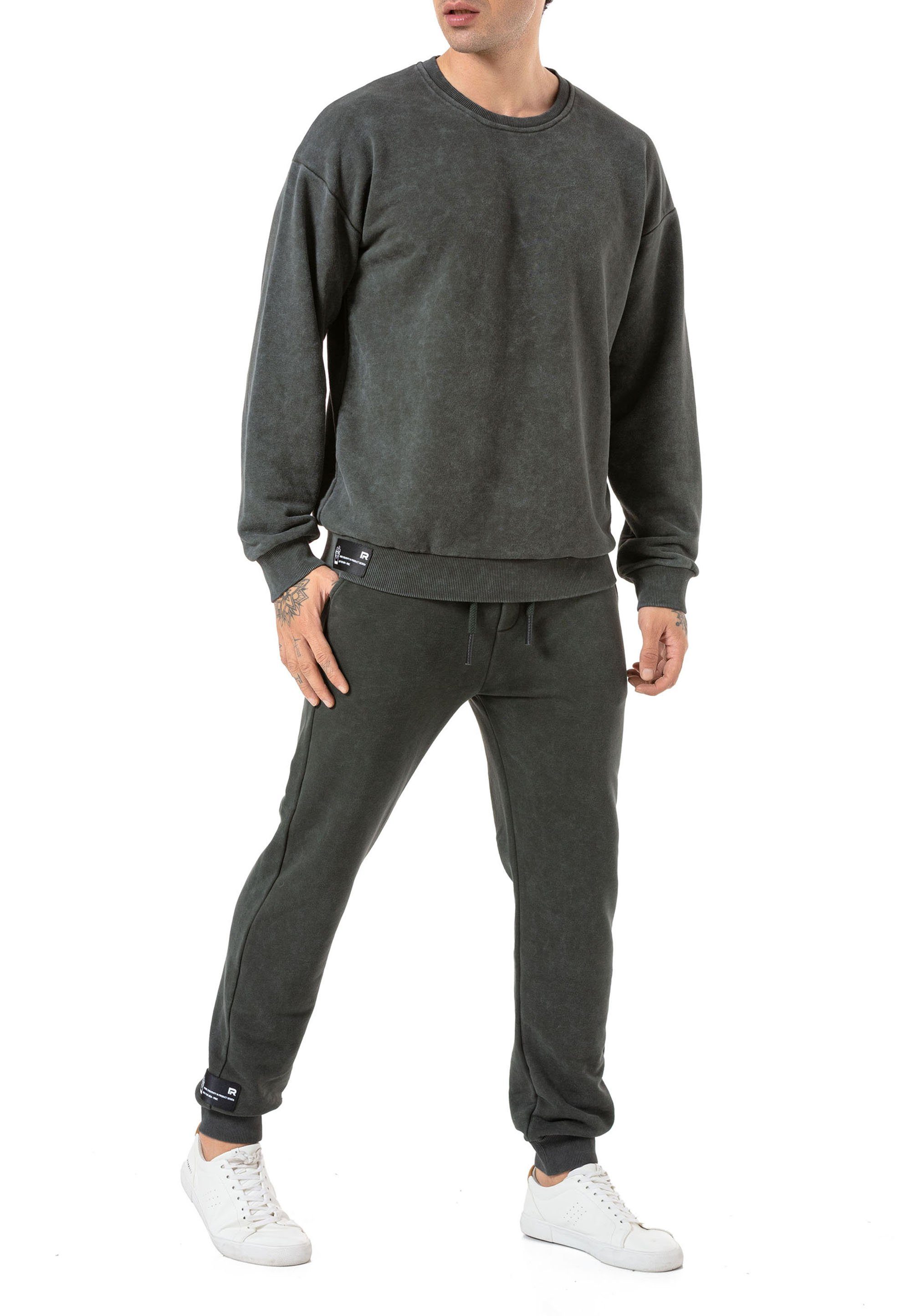 RedBridge Jogginganzug Batik Jogginganzug 2 teilig Jogginghose und Sweatshi günstig online kaufen