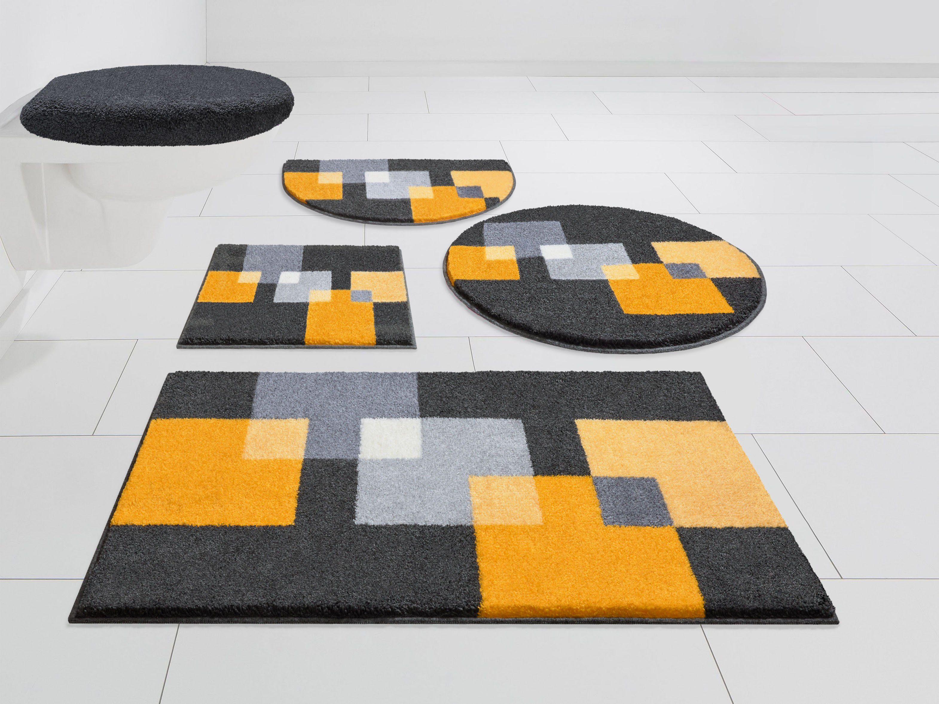 Grund Badematte Paxos, Höhe 20 mm, rutschhemmend beschichtet, fußbodenheizu günstig online kaufen