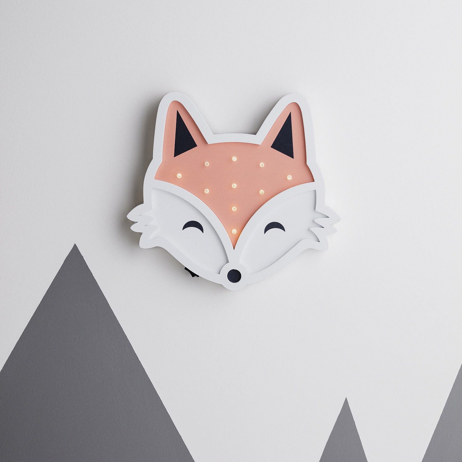 Lights4fun LED Wandleuchte Fuchs Wandlampe Kinderzimmer – Bild 2 von 5