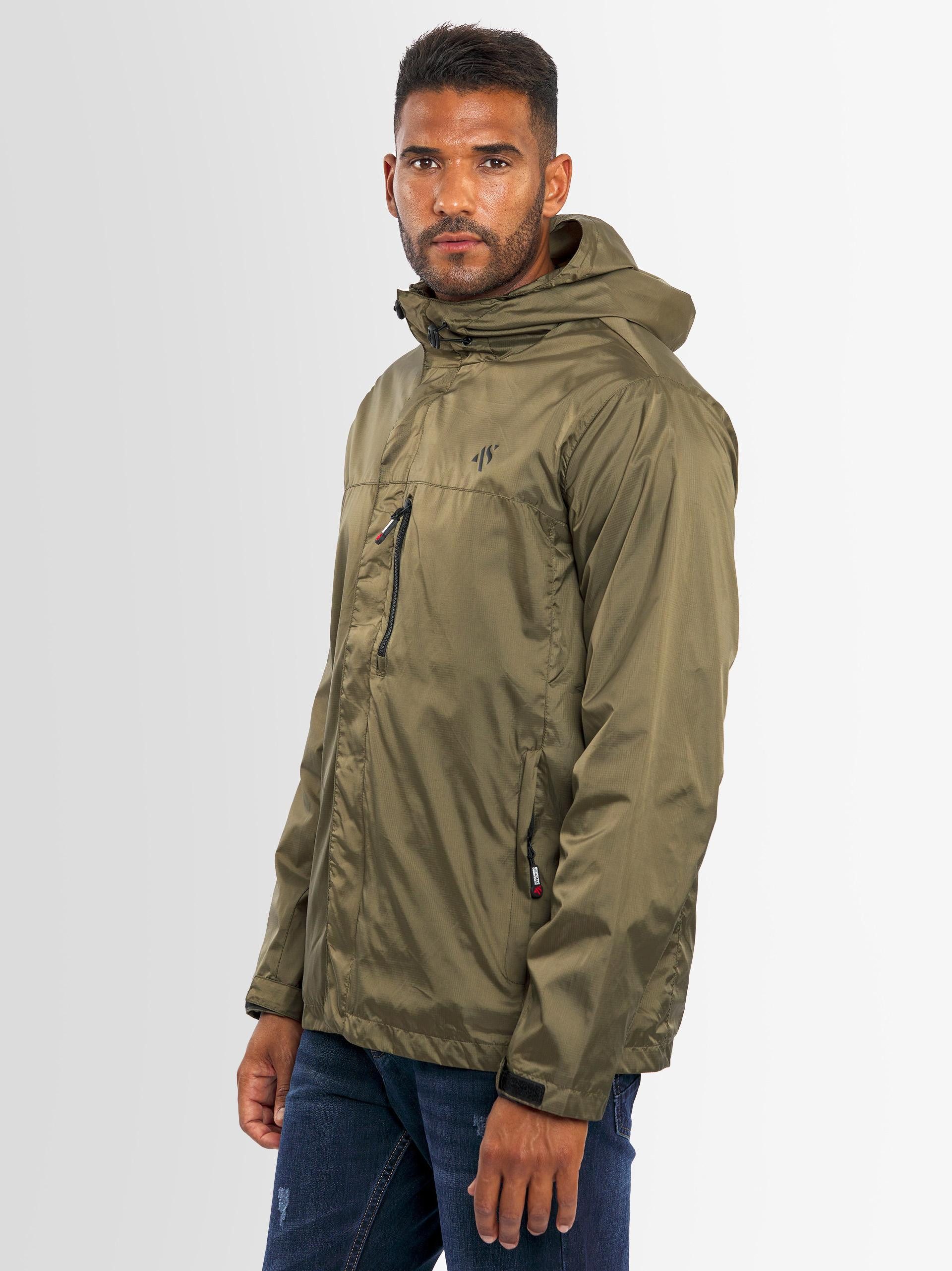 Alessandro Salvarini Regenjacke mit durchgehendem Reißverschluss günstig online kaufen