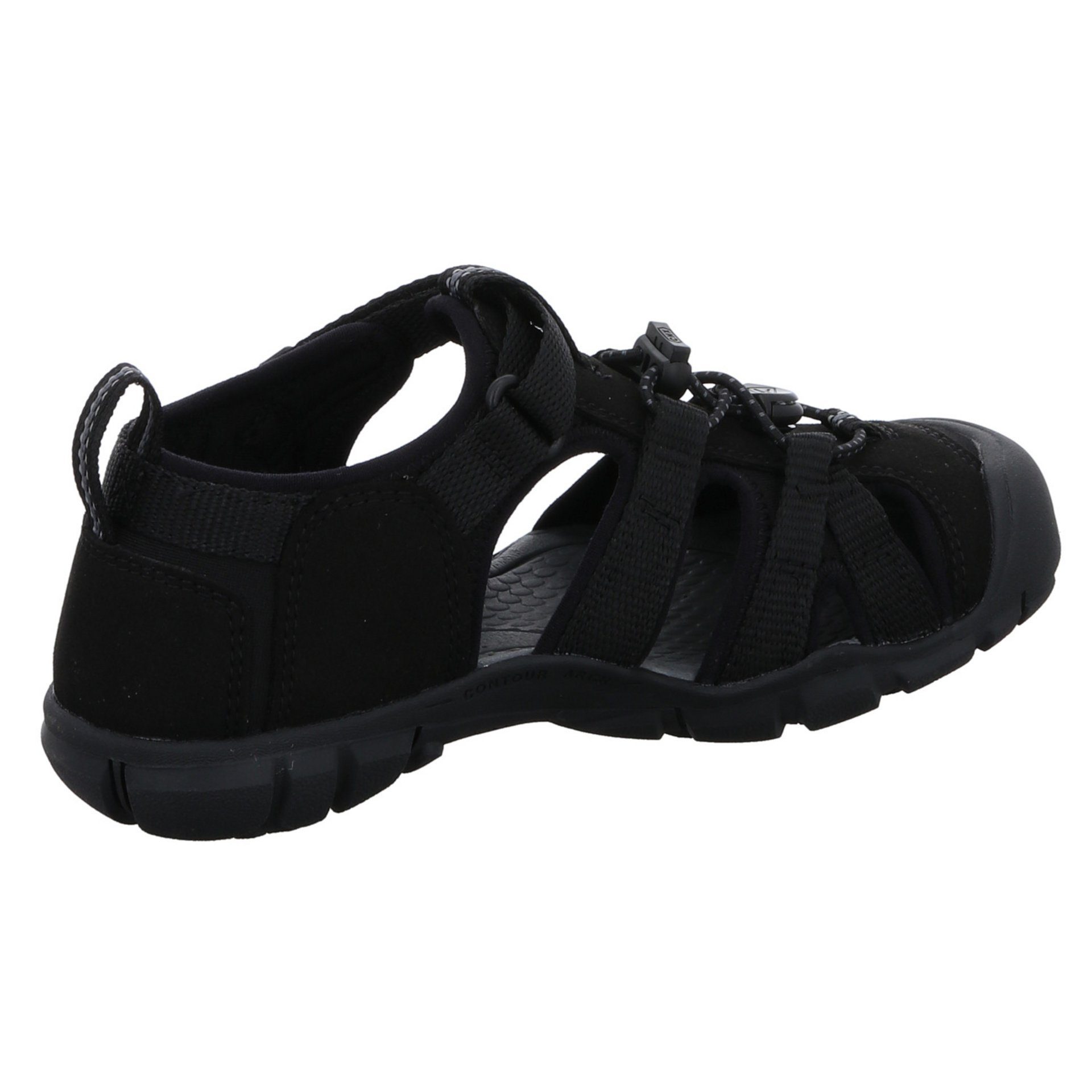 Schuhe Textil dunkel schwarz Keen Sandale Jungen Sandalen
