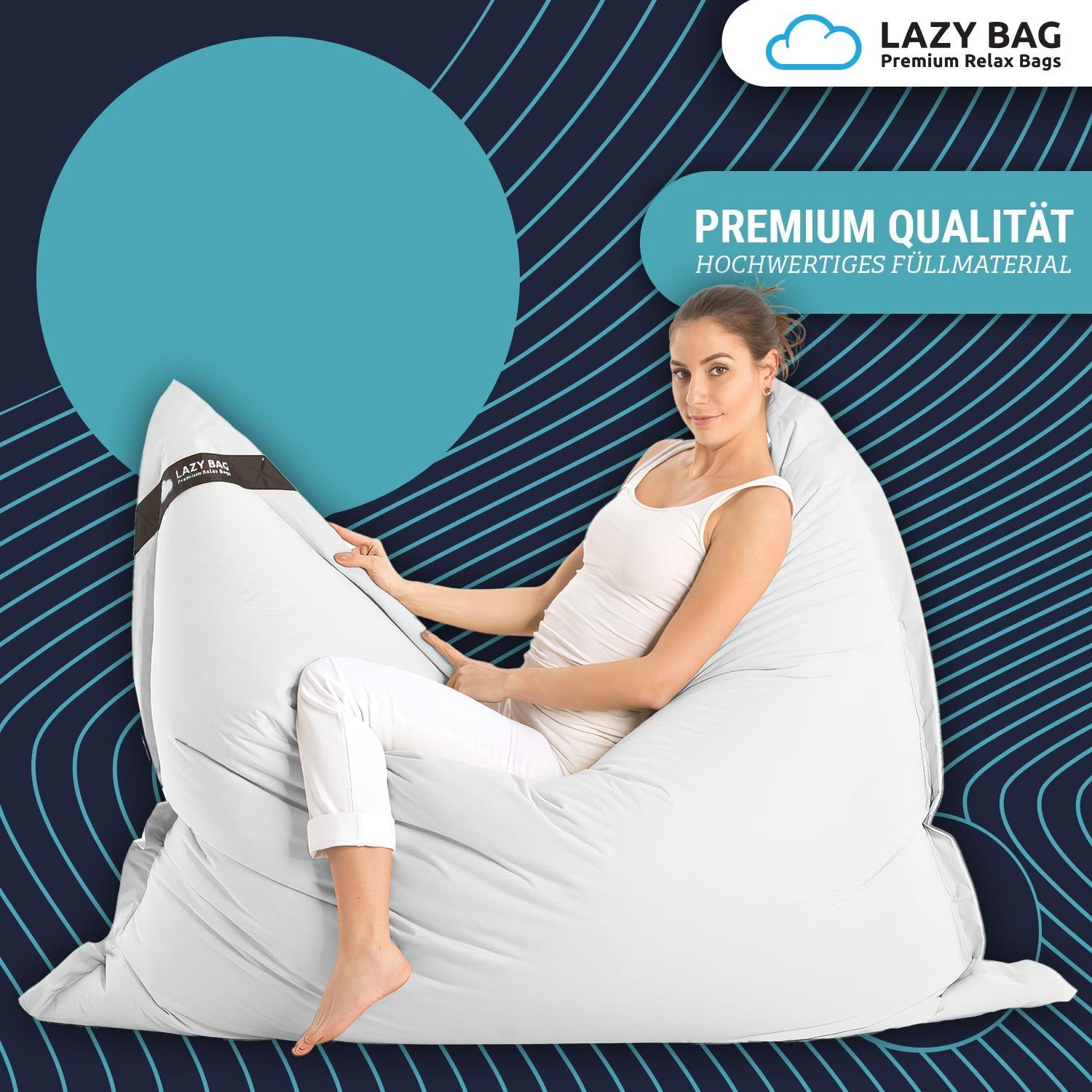 LazyBag Sitzsack Indoor & Outdoor XXL günstig online kaufen