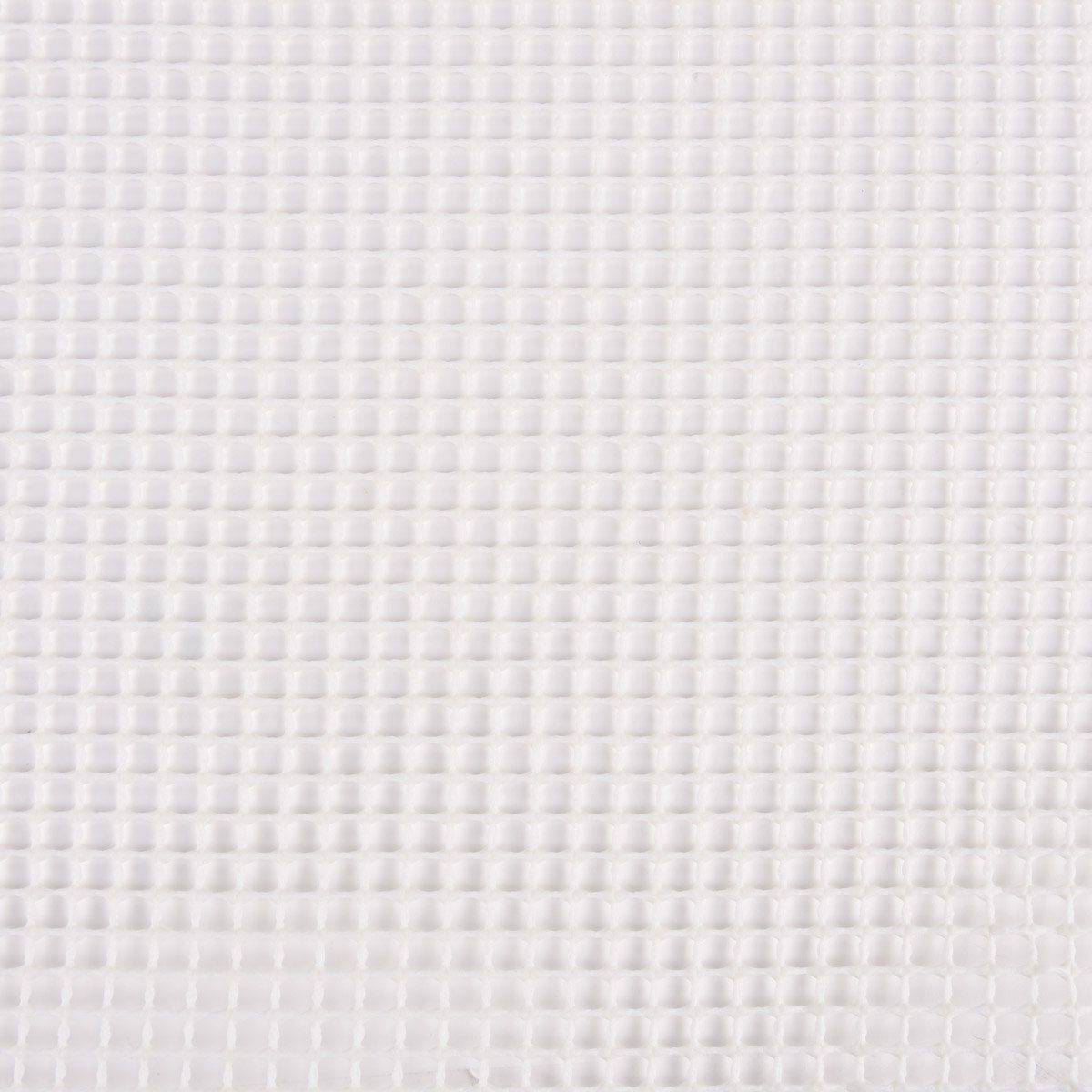 Stoff Teppich-Stopp Anti Rutsch Matte Meterware wollweiß 65cm