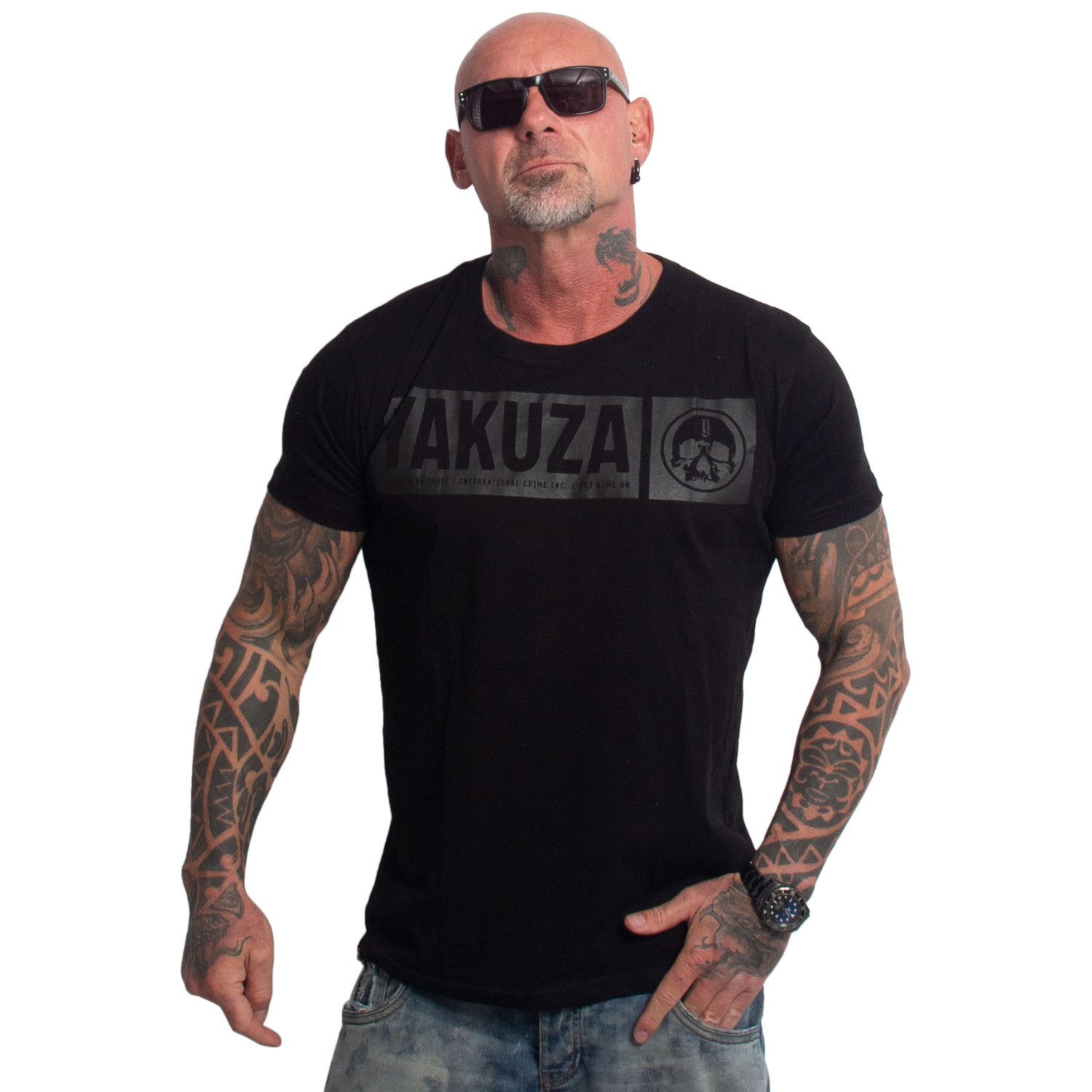 YAKUZA T-Shirt Basic Bleak