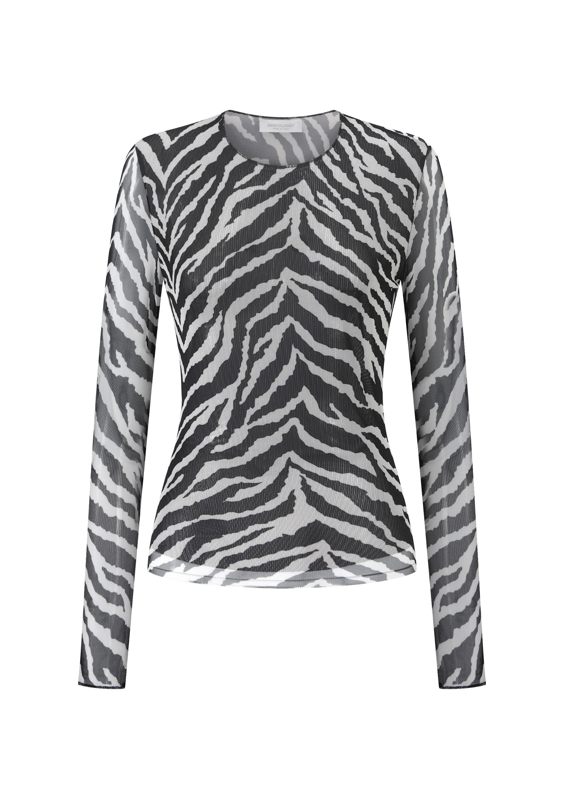 SASSYCLASSY Langarmshirt Animal Print Langarmshirt in günstig online kaufen
