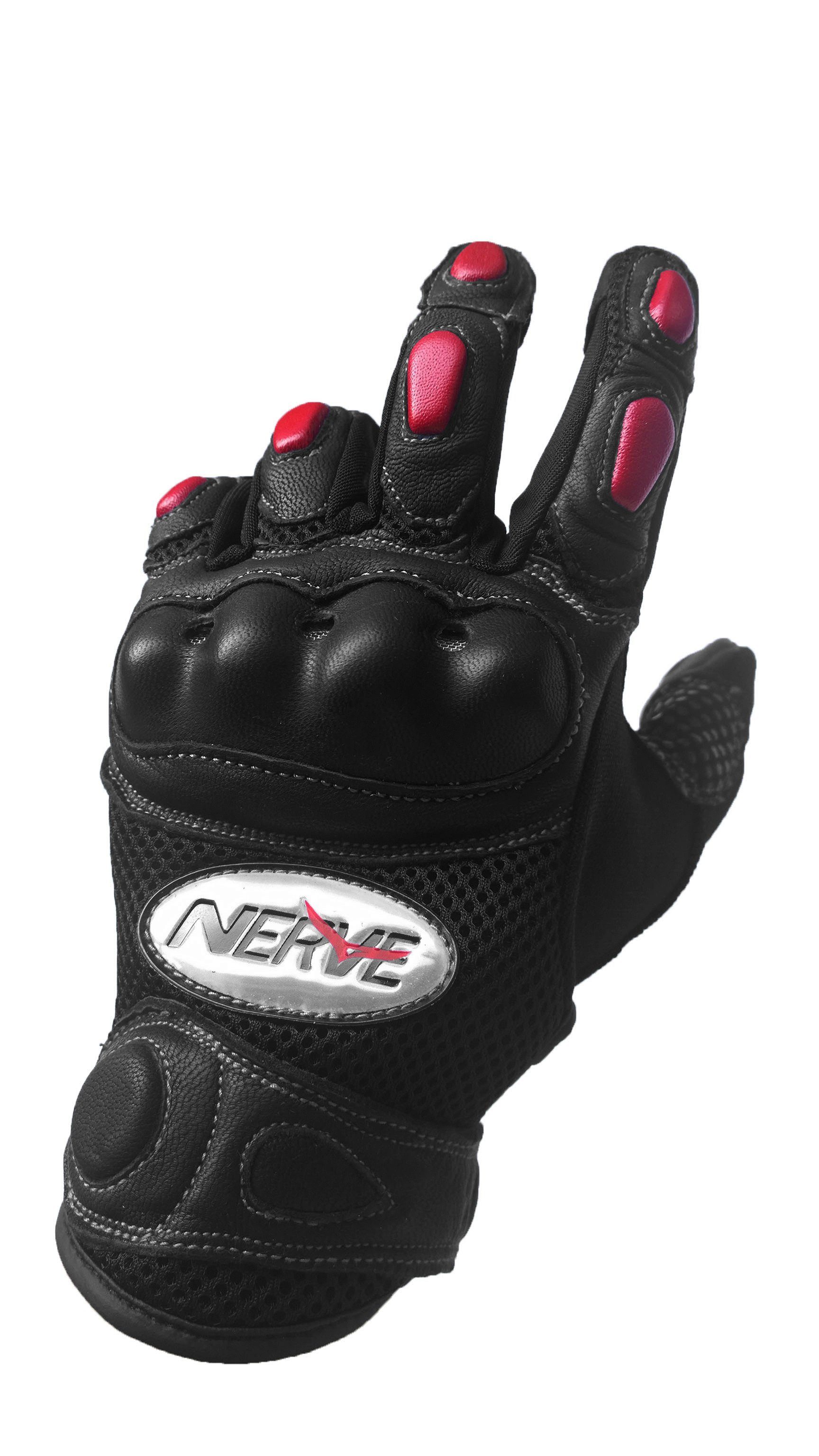 Motorradhandschuhe NERVE KQ07 Weitenverstellung mit