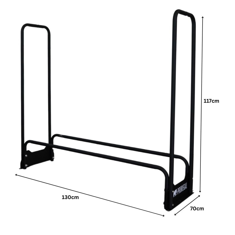 PROREGAL® Kaminholzregal Kaminholzregal für außen, Wetterfester Holzunterstand Kaminholzlager Brennholzregal
