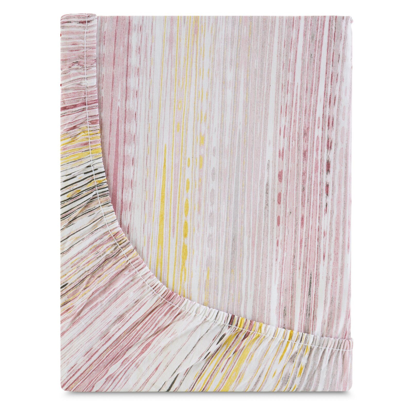 Eurofirany Spannbettlaken Betttuch mit Gummizug, mit Muster, aus Baumwolle, günstig online kaufen