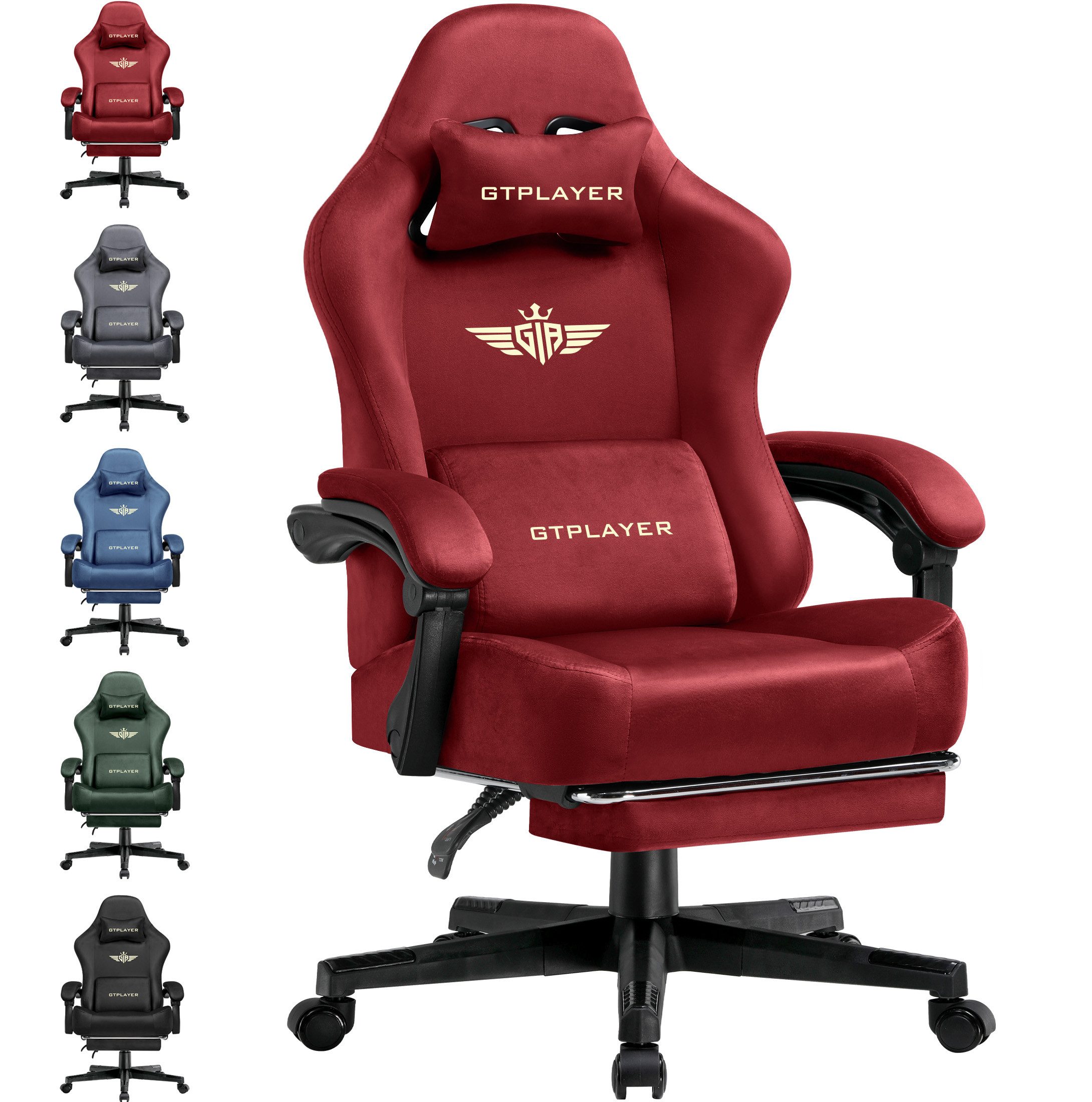 GTPLAYER Gaming-Stuhl Atmungsaktiver Bürostuhl, bürostuhl ergonomisch günstig online kaufen