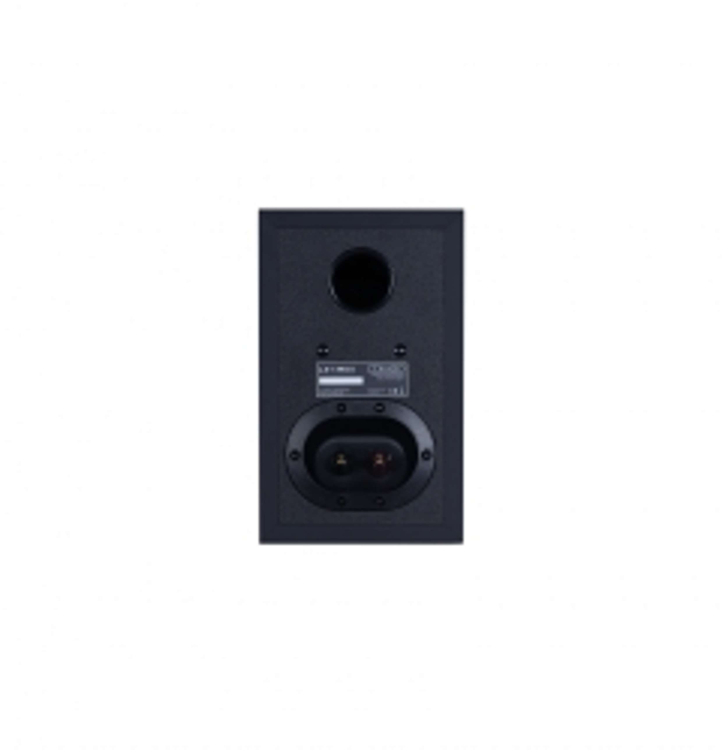 Regal-Lautsprecher LX-1 (1 schwarz Paar Regallautsprecher) MKII Mission 2-Wege