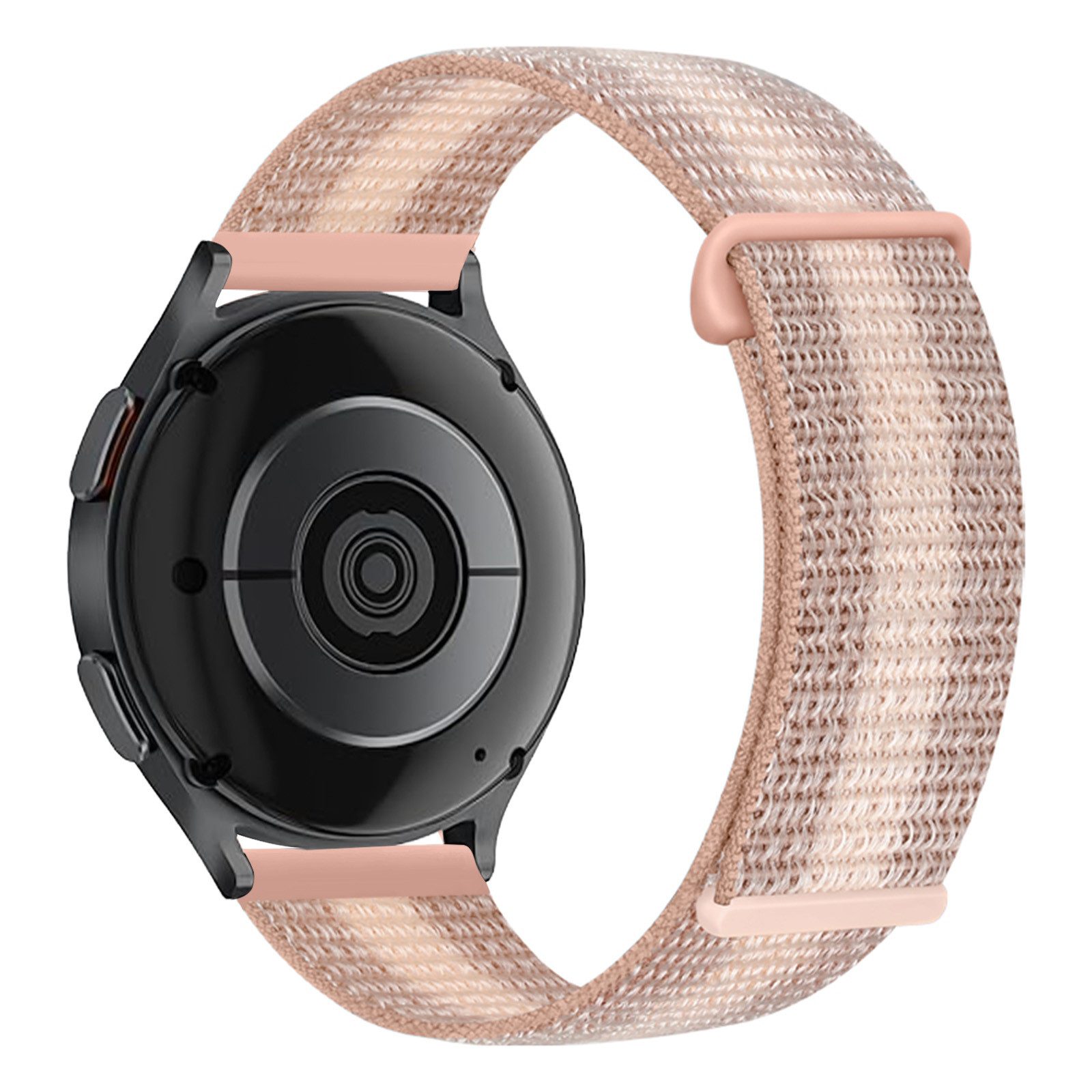 Tec-Expert Smartwatch-Armband für Samsung Galaxy Watch3 41 mm Armband Ersatz Wechsel Band, Nylon Textil mit Klettverschluss, stufenlos Verstellbar, atmungsaktiv