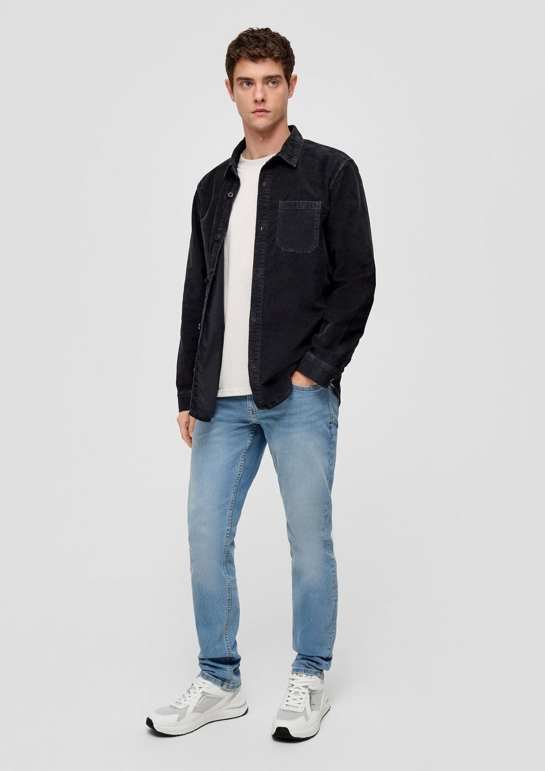 QS Slim-fit-Jeans RICK Jeans Rick / Slim Fit / Mid Rise / Slim Leg