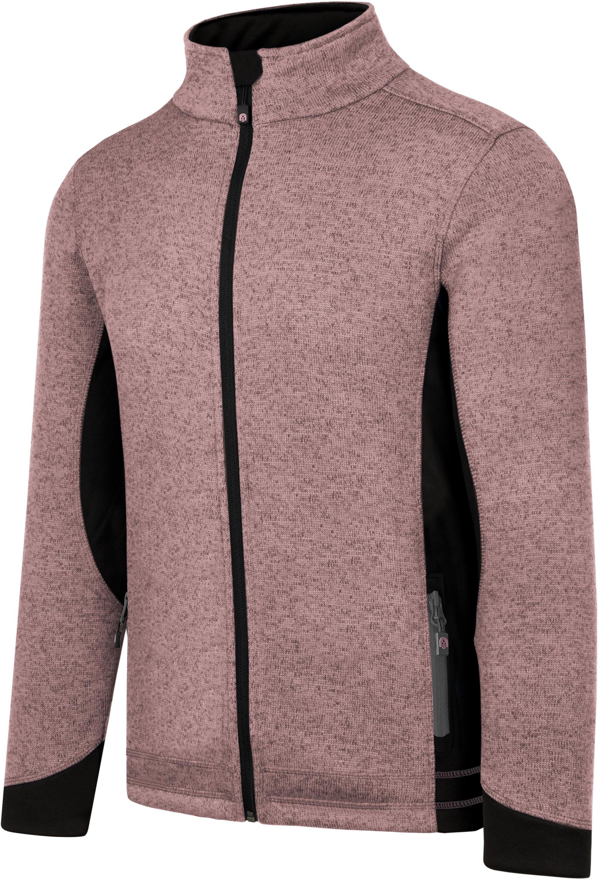 normani Windbreaker Kinder Strickjacke Tathlina Fleecejacke Übergangsjacke für Junge und Mädchen - warme Outdoorjacke – Bild 2 von 5