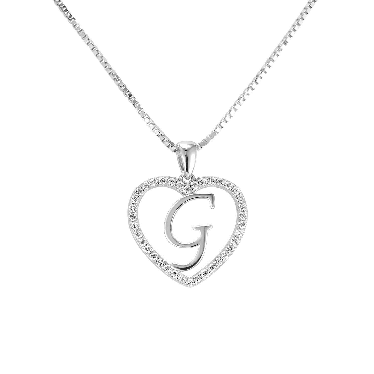 PAVELS Kette mit Anhänger Buchstabenkette Silber, günstig online kaufen