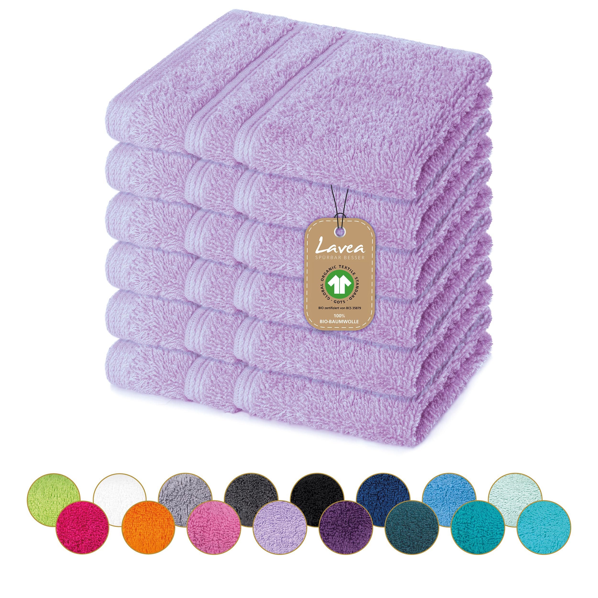 Lavea Handtuch Set Bio-Baumwoll Serie Bali, günstig online kaufen