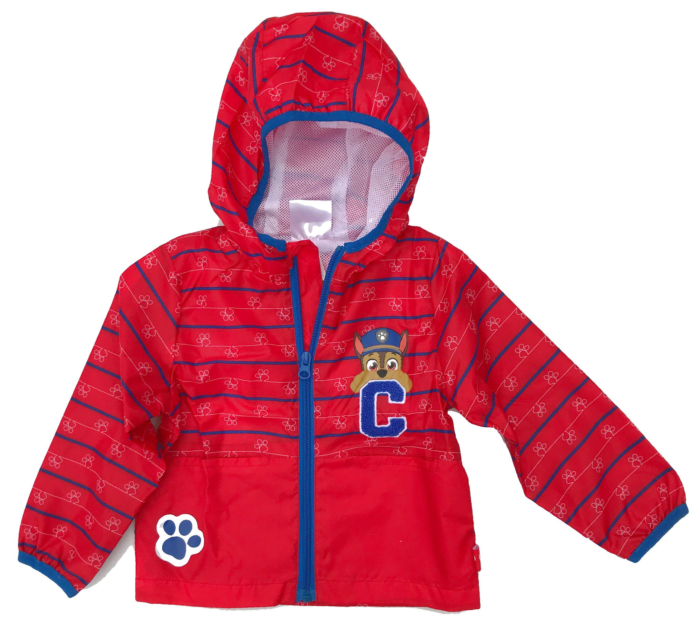 PAW PATROL Regenjacke Jungen Windjacke leichte Kinder Regenjacke 98 104 110 116