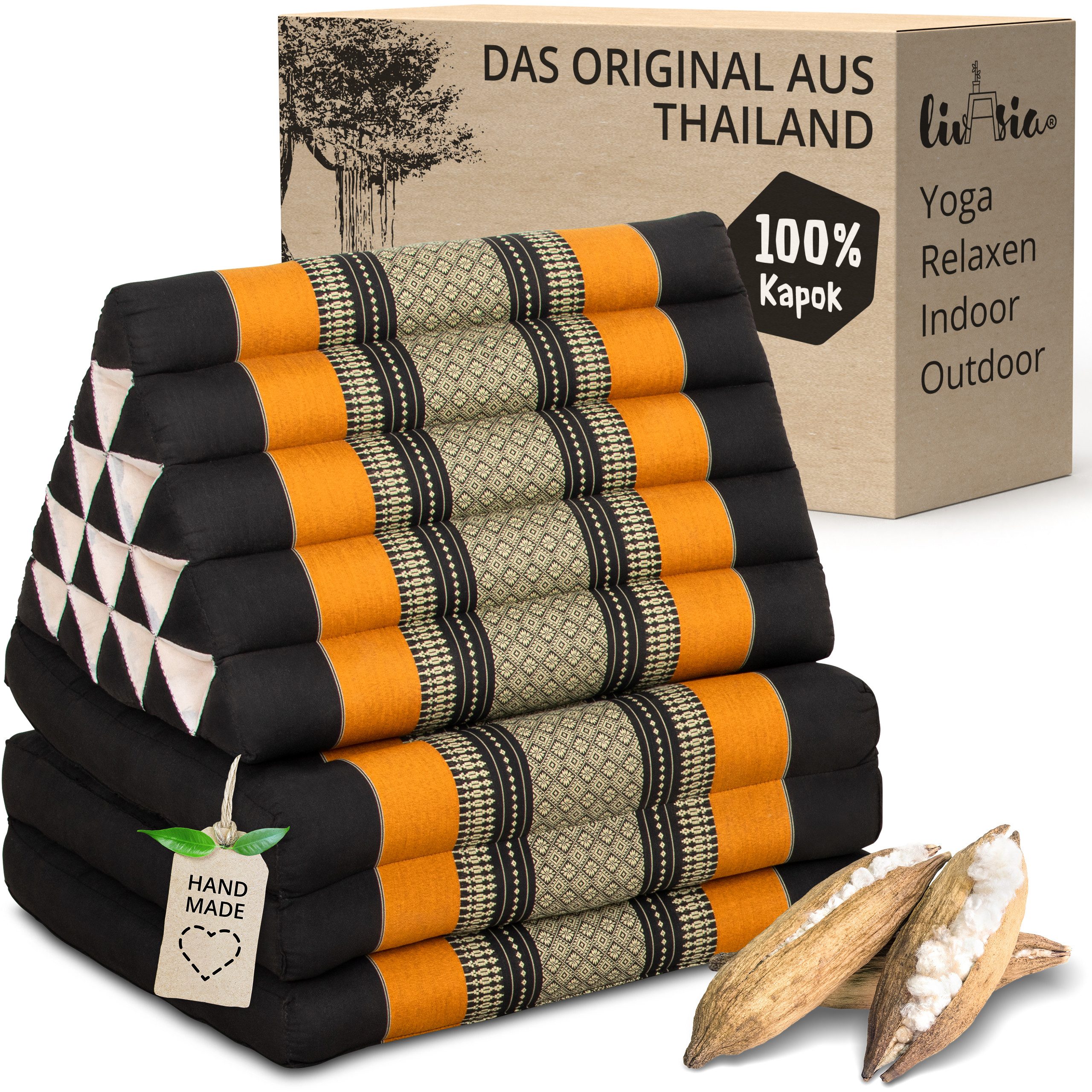 livasia Sitzsack Thaikissen XXL hoch, vegan günstig online kaufen
