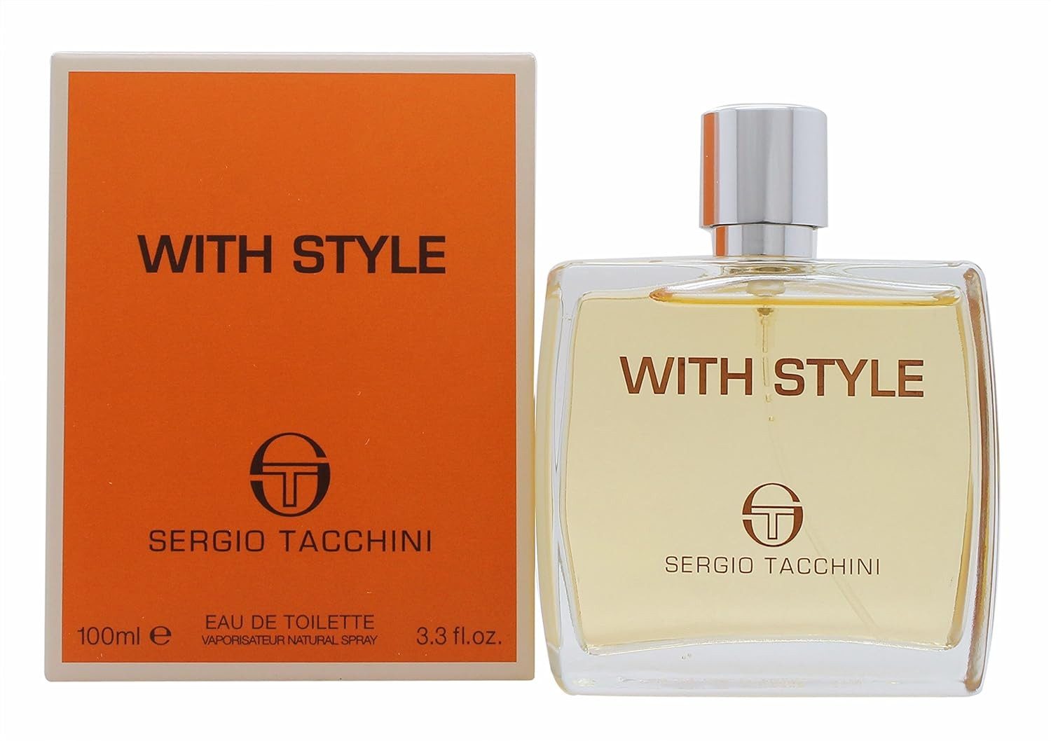 Sergio Tacchini Eau de Toilette Vapo With Style Parfum Herren Duftspray für Männer 100 ml