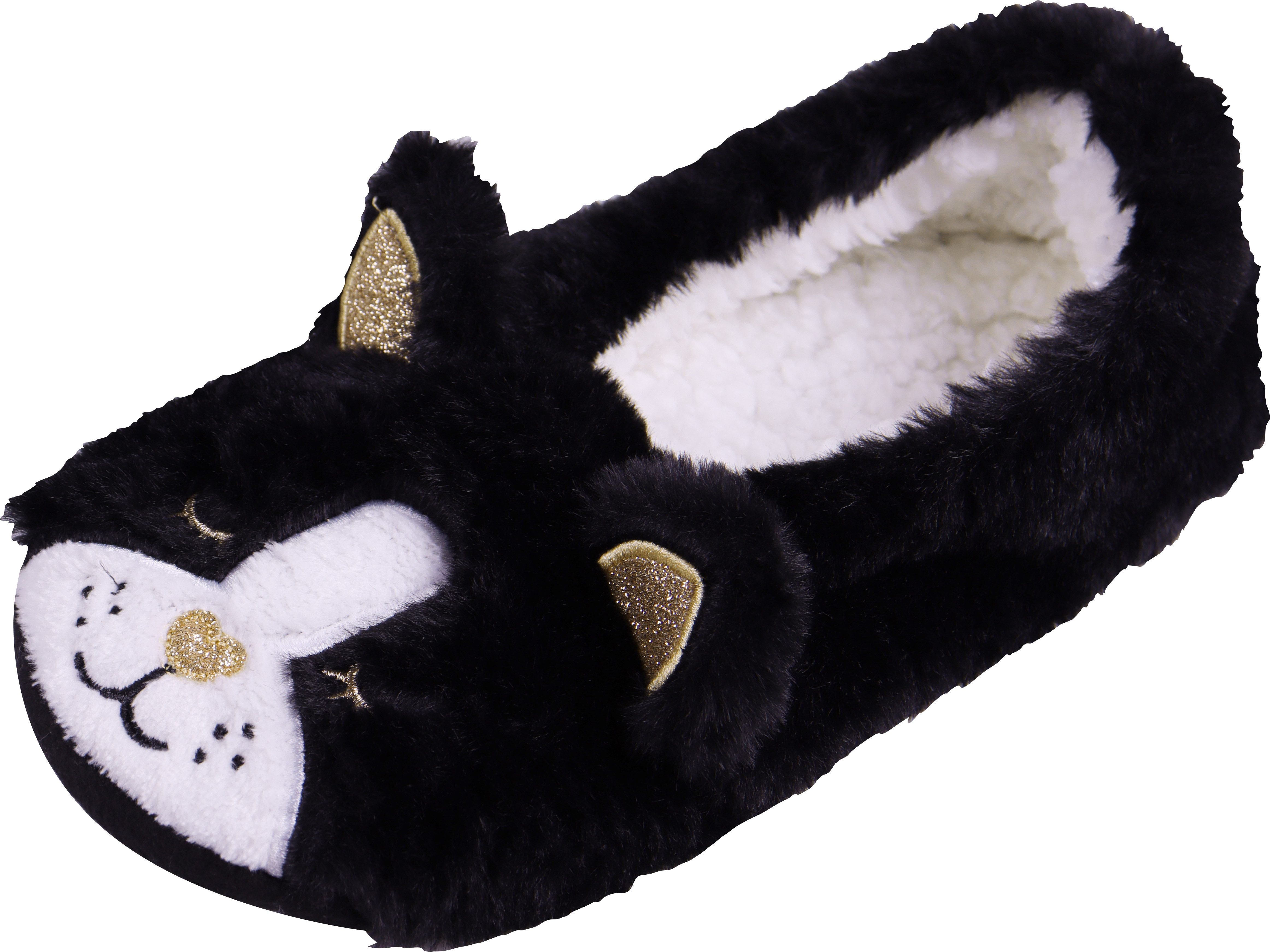 Capelli New York Hausschuh (1 Paar) mit rutschhemmender Sohle