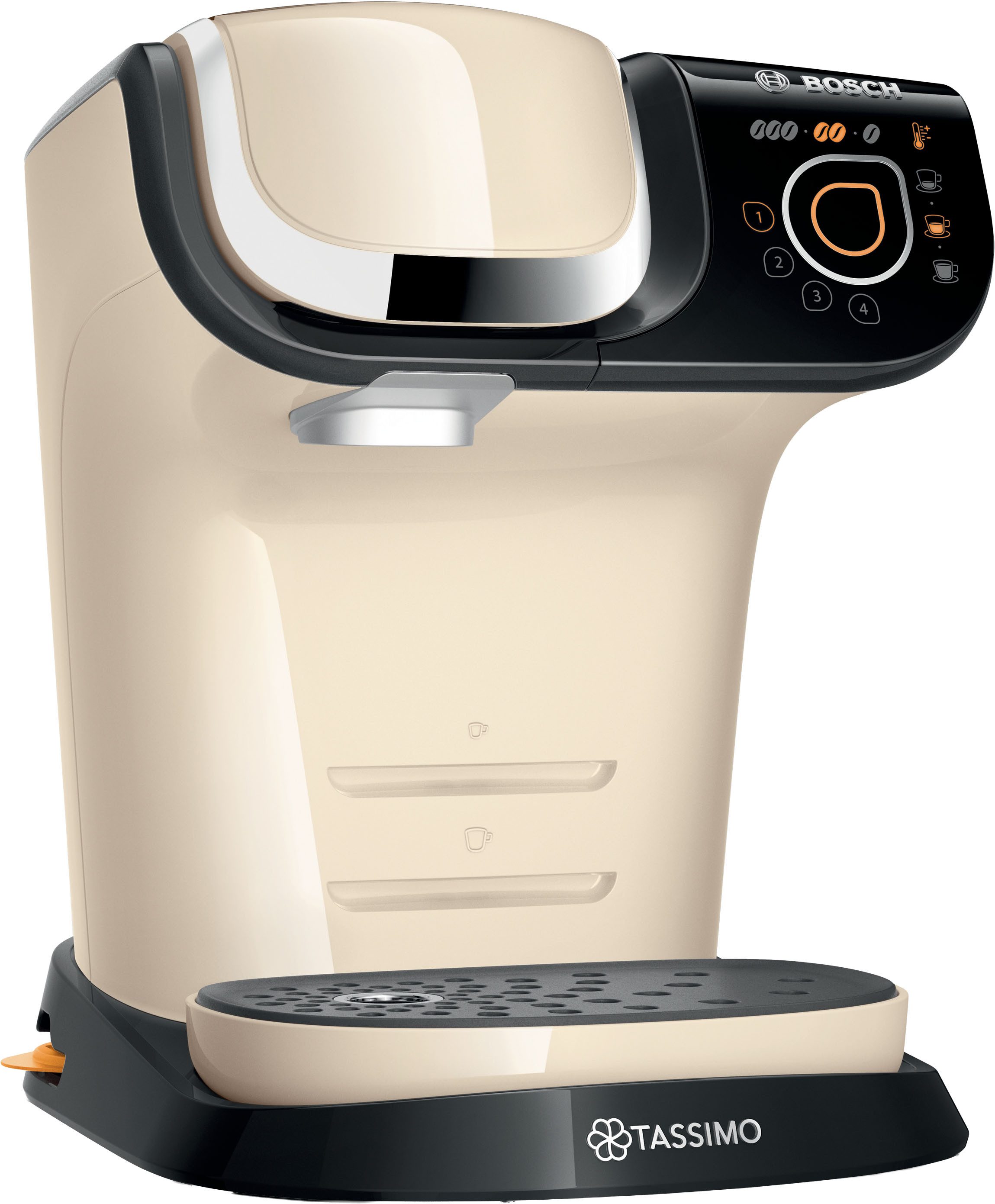 TASSIMO Kapselmaschine My Way 2 TAS6507, mit Wasserfilter BRITA MAXTRA, Personalisierung, über 70 Getränke