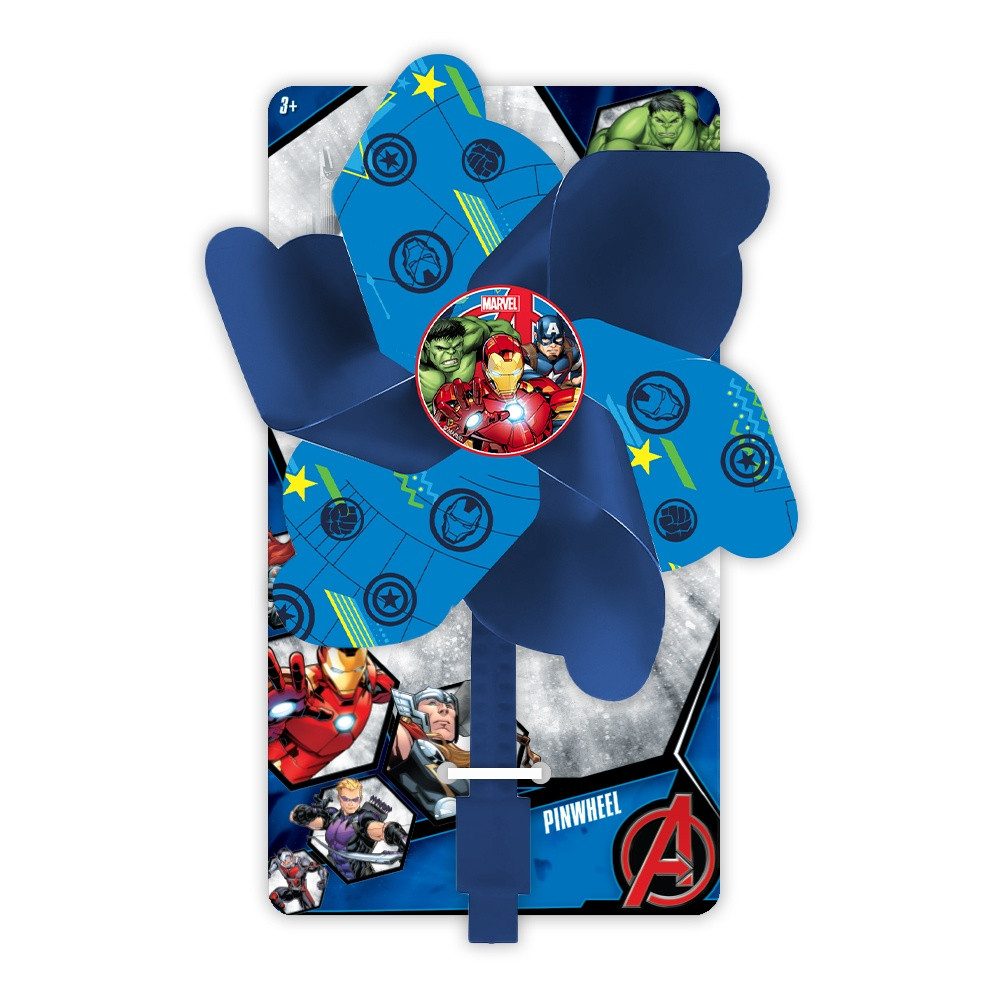 Seven Polska Windrad AVENGERS Lenker-Windrad, Drehspaß für Roller und Fahrrad