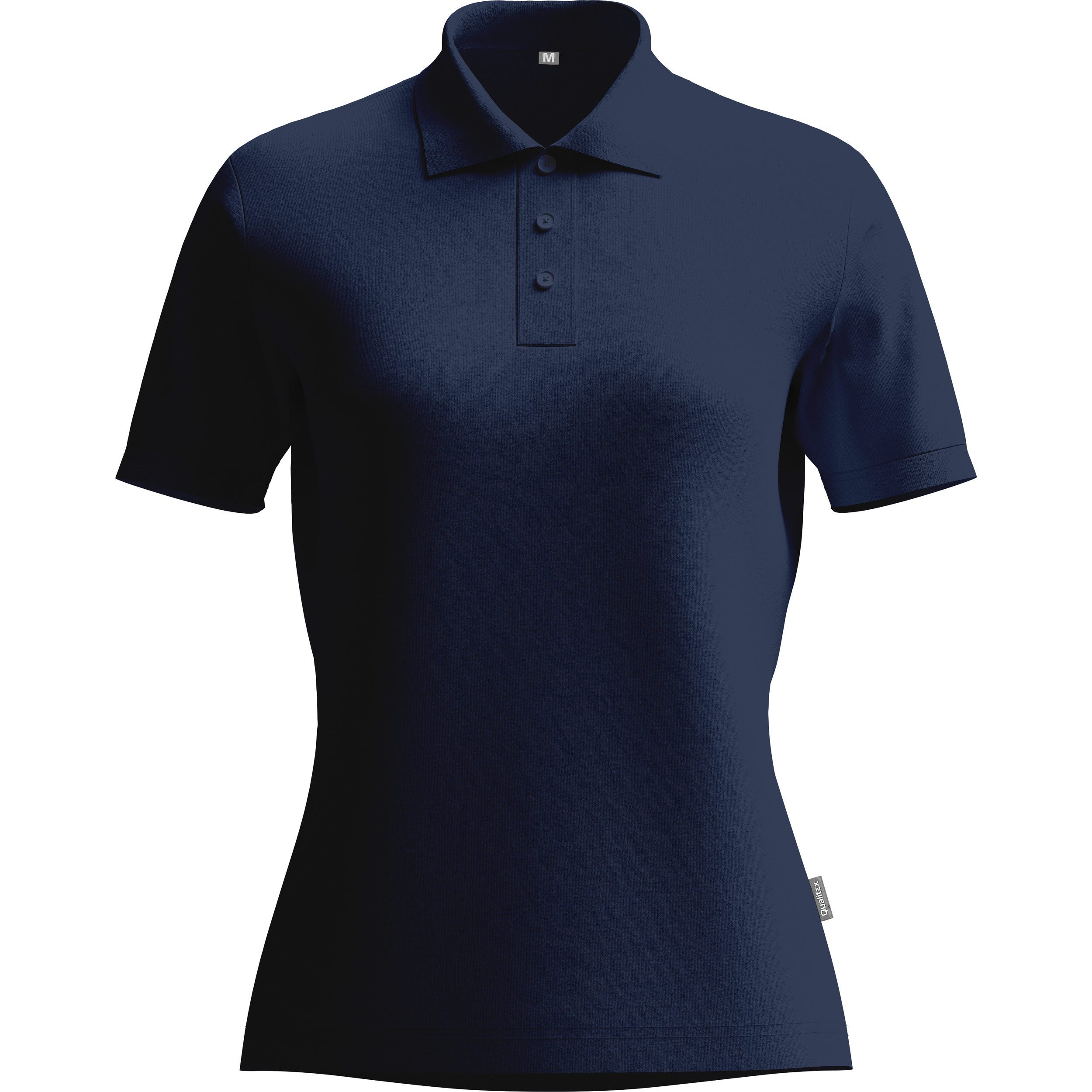 Qualitex Workwear Poloshirt Poloshirt Damen Kurzarm – atmungsaktiv & nachhaltig Polo Shirt (1-tlg) Damen Poloshirt kurzarm aus Tencel – bequem, robust & vielseitig