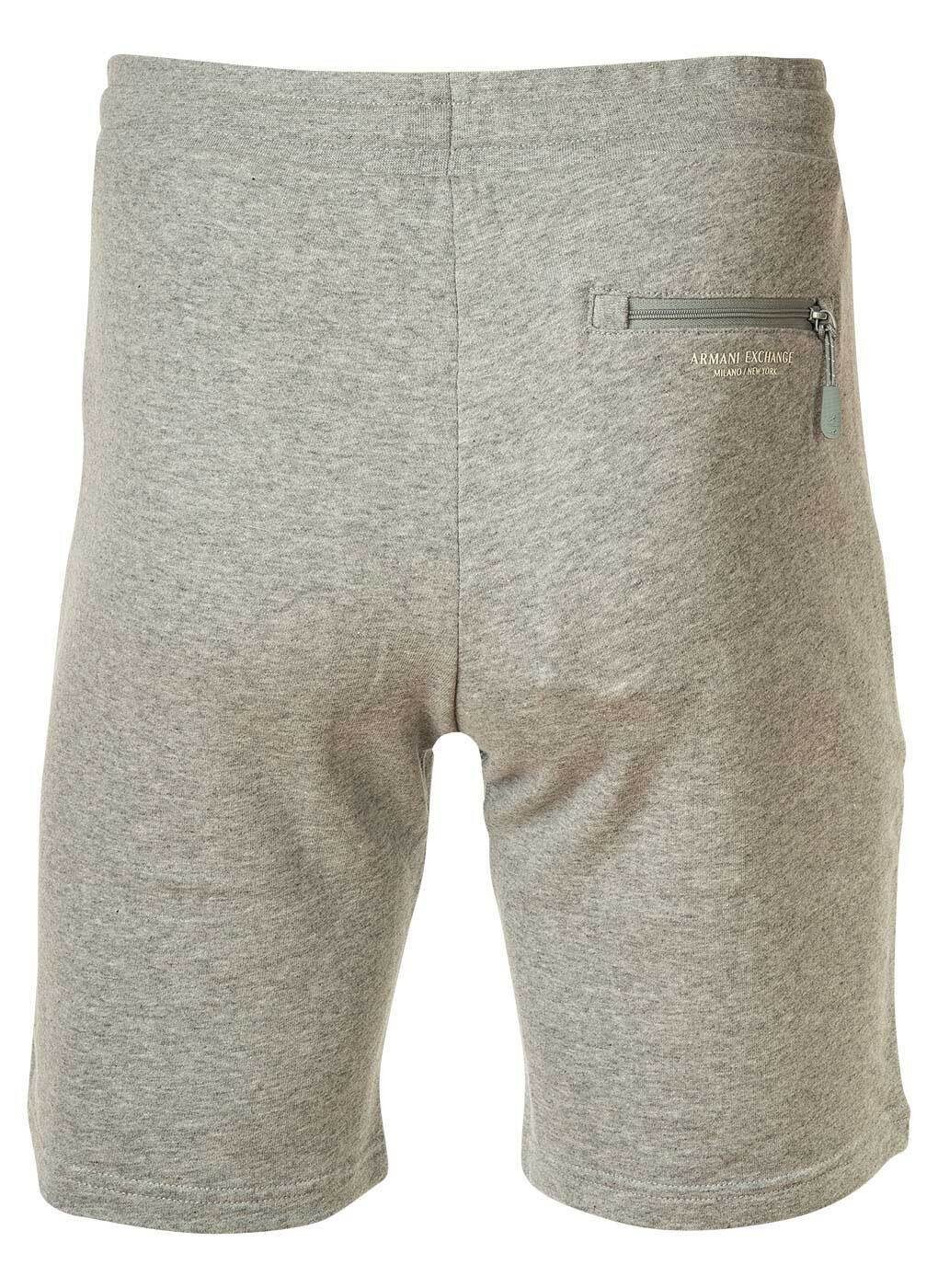 ARMANI EXCHANGE Sweatshorts Herren kurz Jogginghose Grau - Pants, Loungewear