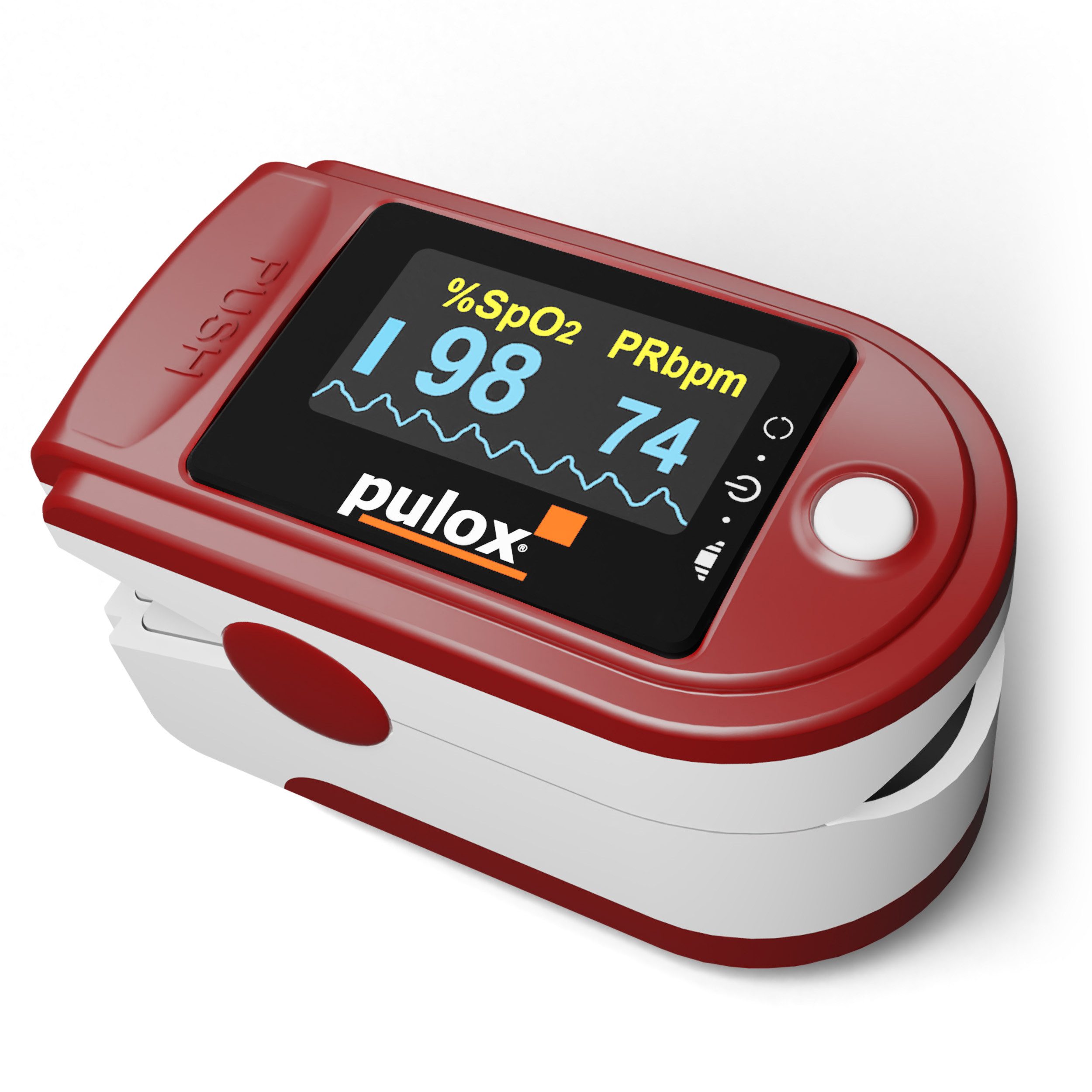 Pulsoximeter PO-200 Solo rot