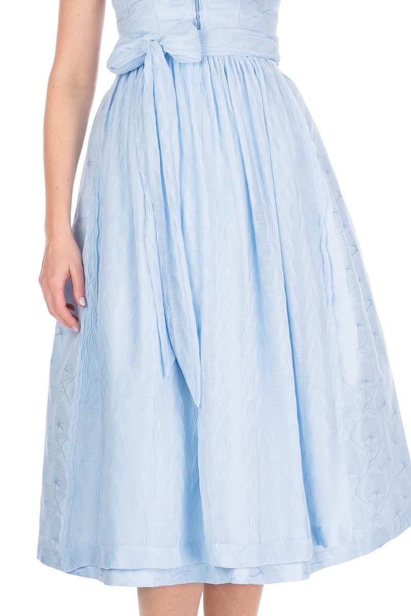 Madame Marie Dirndl Dirndl lang 2tlg. - ZARIENNE - himmelblau – Bild 4 von 5