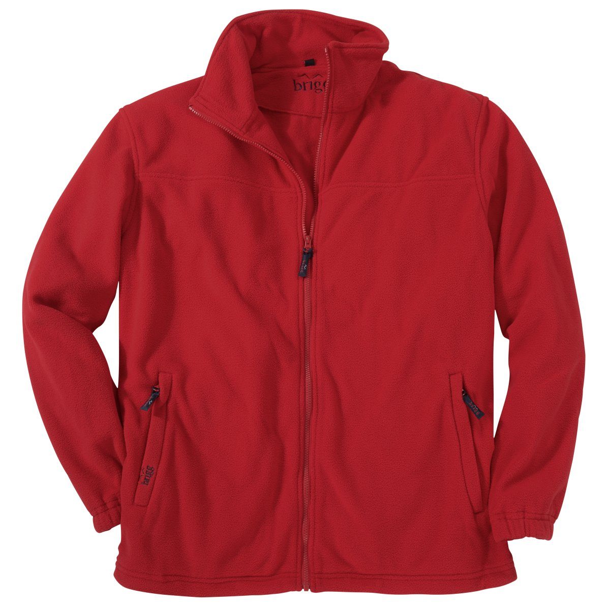 Brigg Fleecejacke Brigg Fleecejacke Übergröße rot Robert günstig online kaufen
