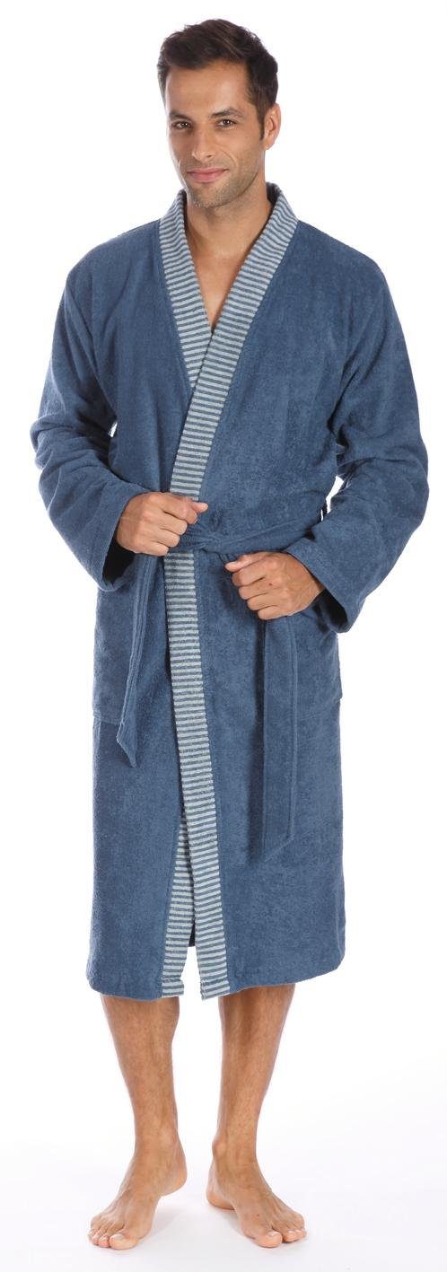 Egeria Herrenbademantel Bruno, ideal für Sauna & Spa, Hotelbademantel, Morg günstig online kaufen