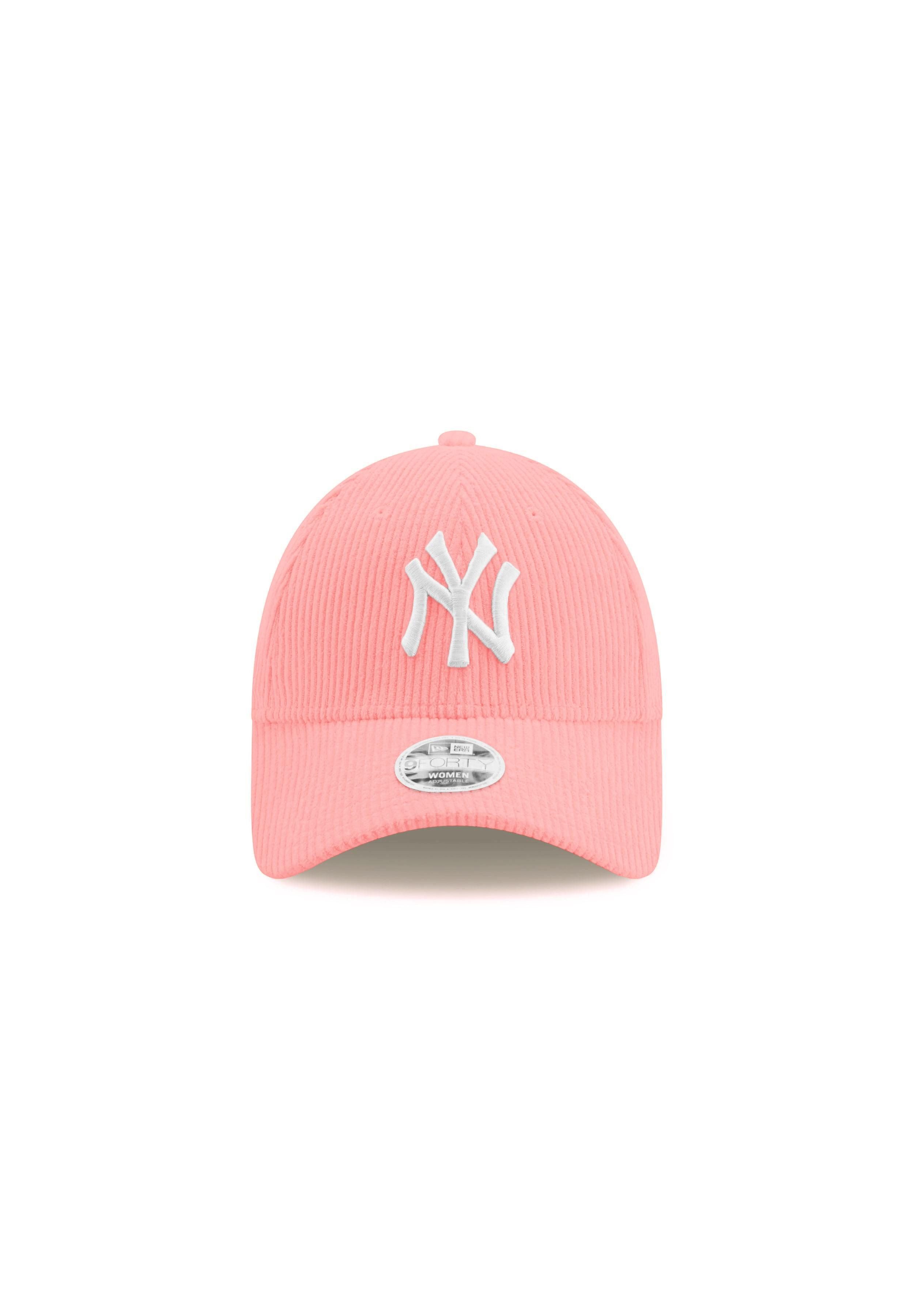 New Era Baseball Cap New York Yankees MLB Fashion Cord Pink 9Forty Adjustab günstig online kaufen