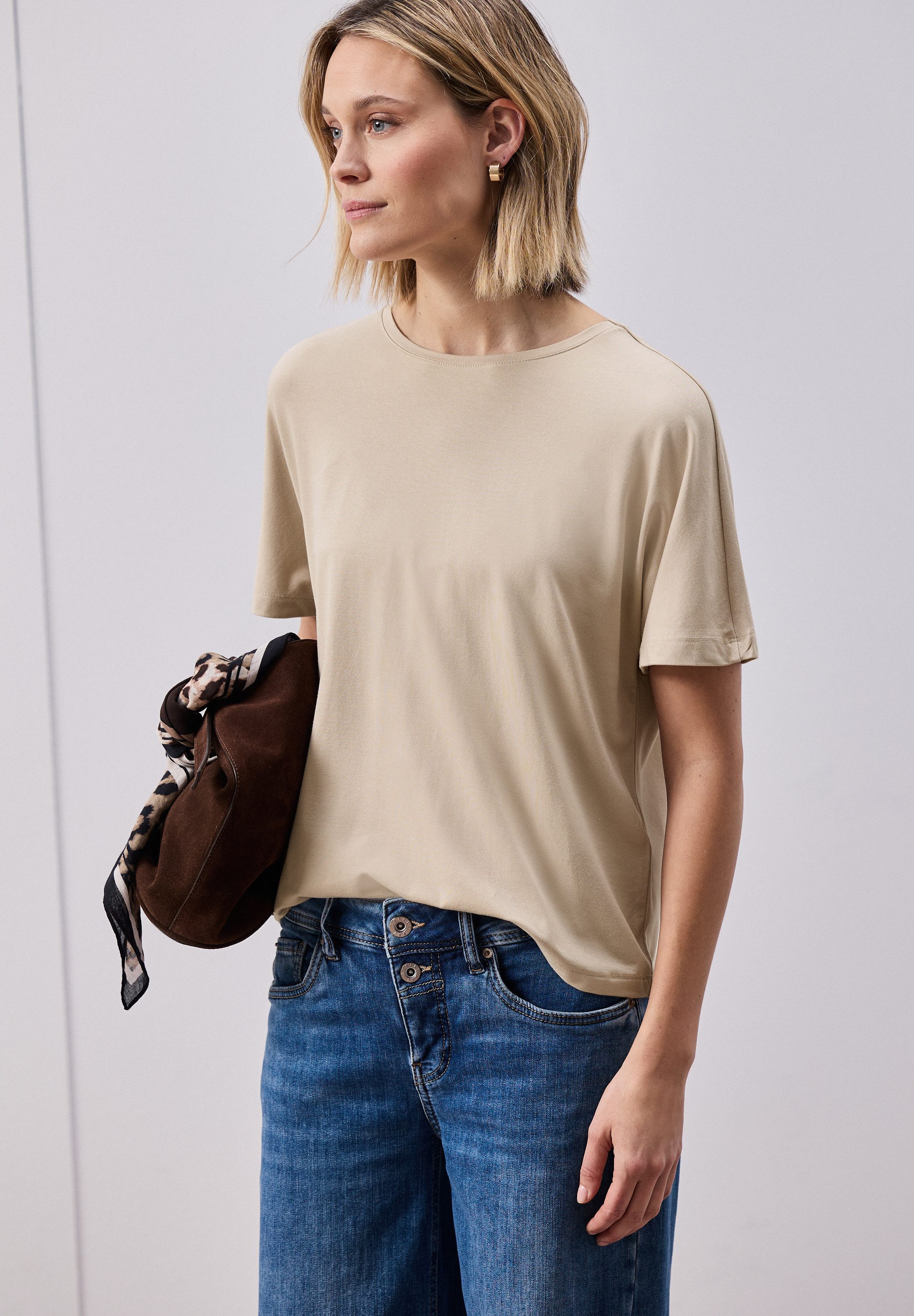 STREET ONE T-Shirt Rundhalsausschnitt