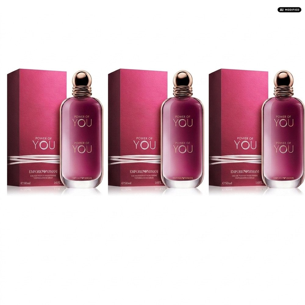 Giorgio Armani Eau de Parfum Armani Emporio Armani Power of You Eau de Parfum 3er Set, 1-tlg., Vorteilspack mit drei Eau de Parfum Flakons