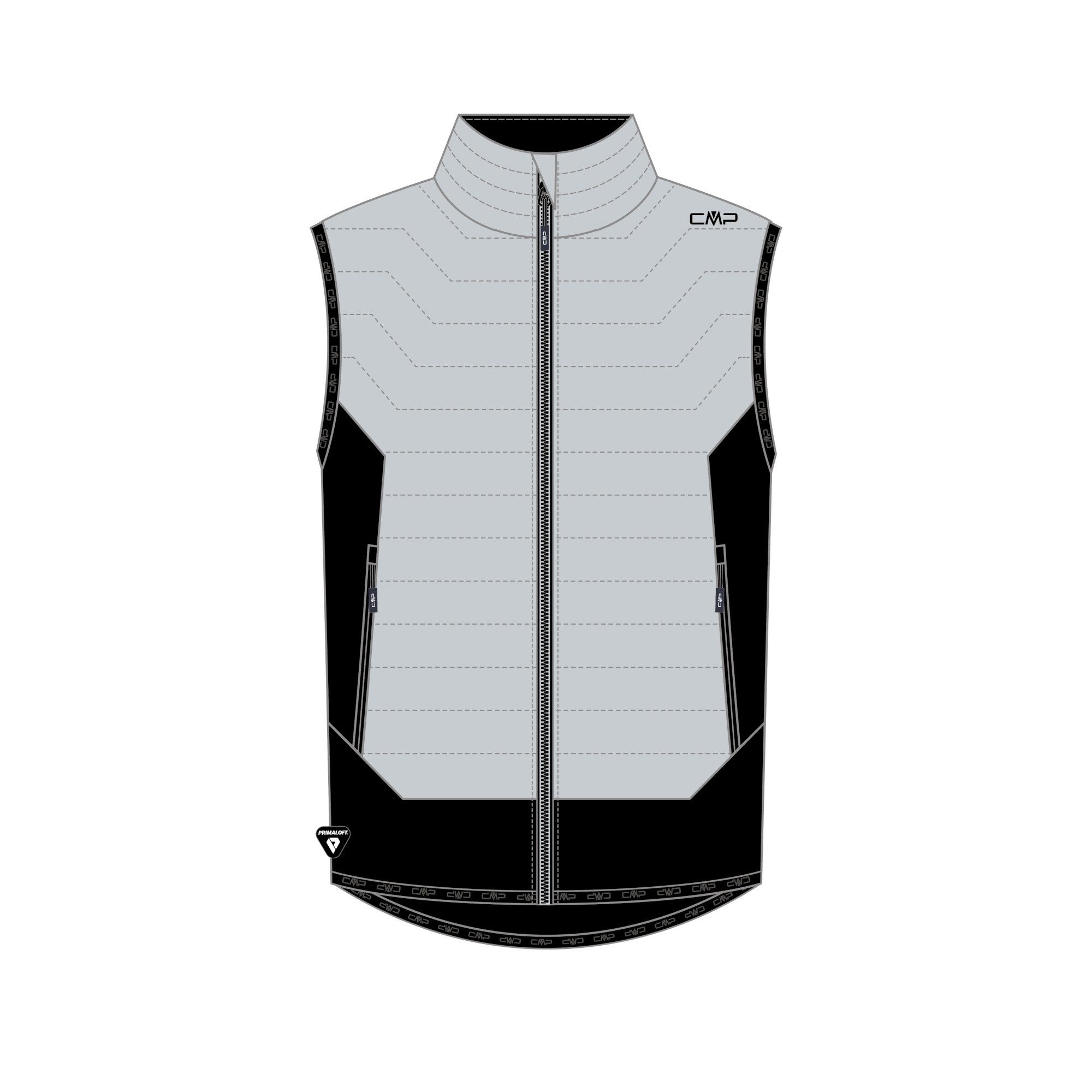 Funktionsweste CMP Herren Weste Man Vest Hybrid 34Z1927