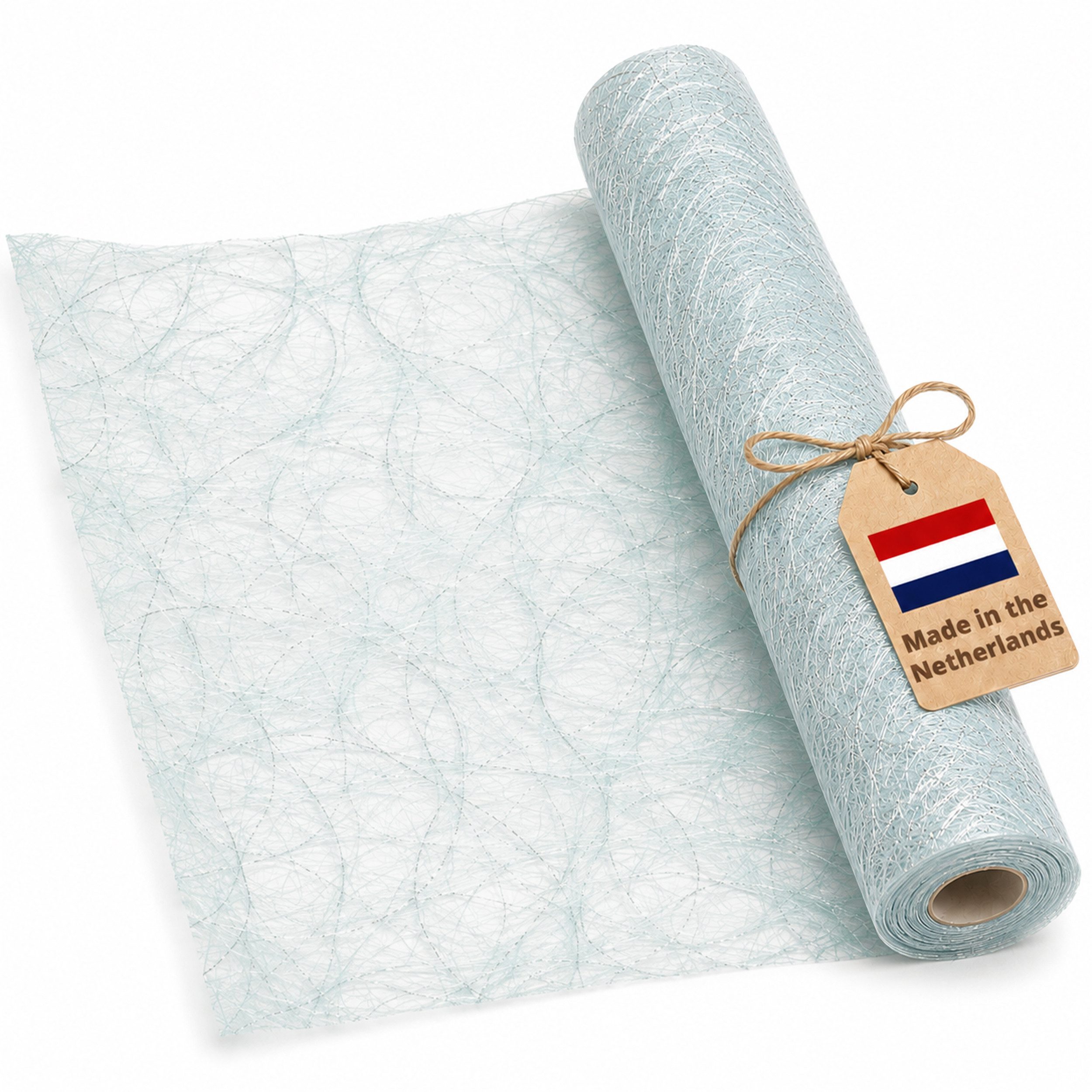 DecoHomeTextil Heimtextilmanufaktur Tischläufer Deco Netz Tischband Dekoration Dekor Breite 30cm Farbe+Länge wählbar
