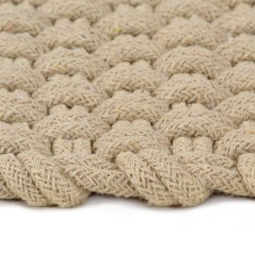 Teppich Rechteckig Natur 120x180 cm Baumwolle, furnicato, Rechteckig