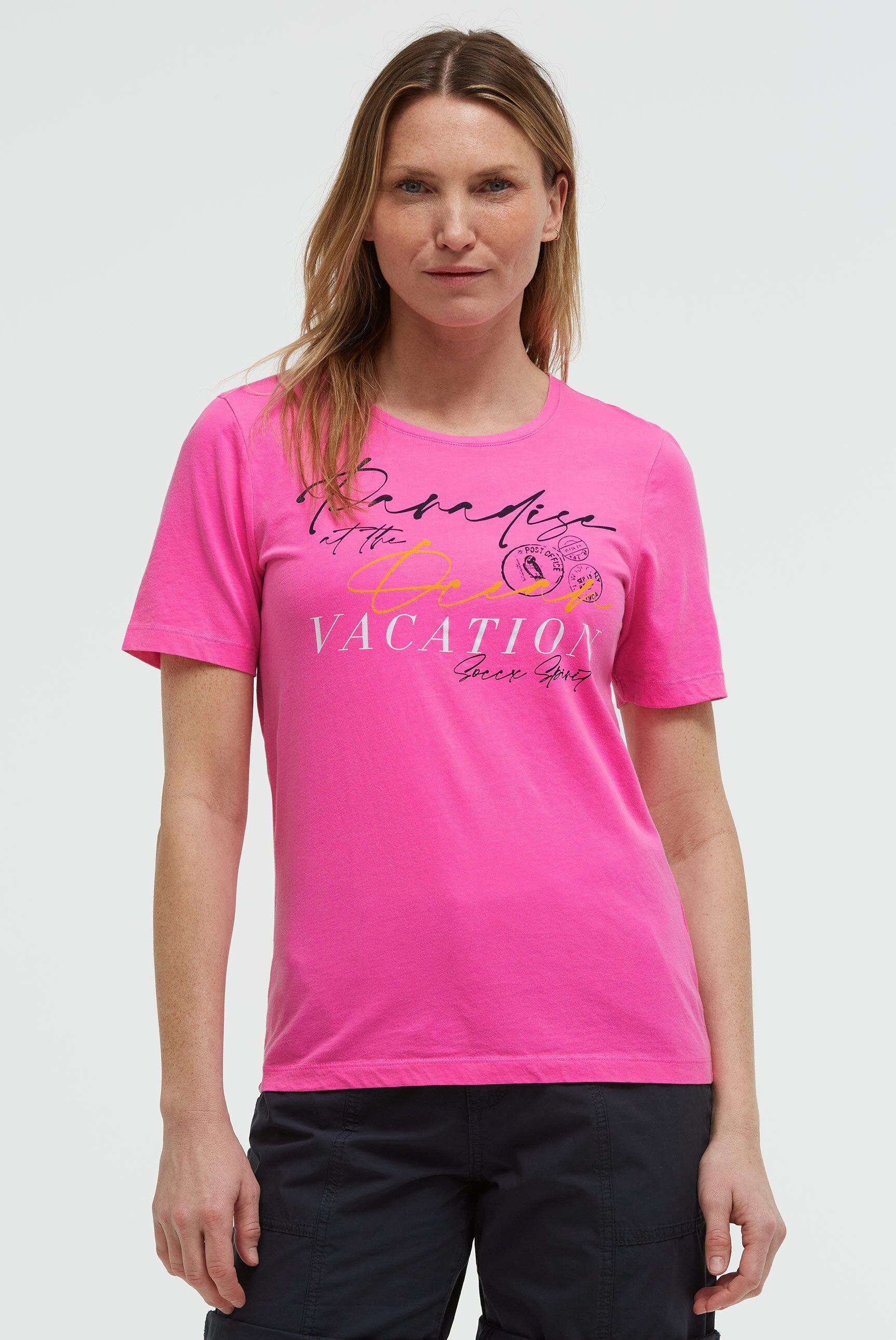 SOCCX Rundhalsshirt mit Necktape