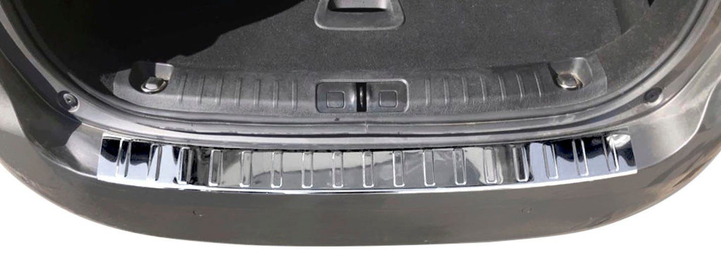 FIAT 356, Abkantung KOMBI, für Zubehör 2015, mit chrom Typ RECAMBO Edelstahl TIPO poliert, Ladekantenschutz,