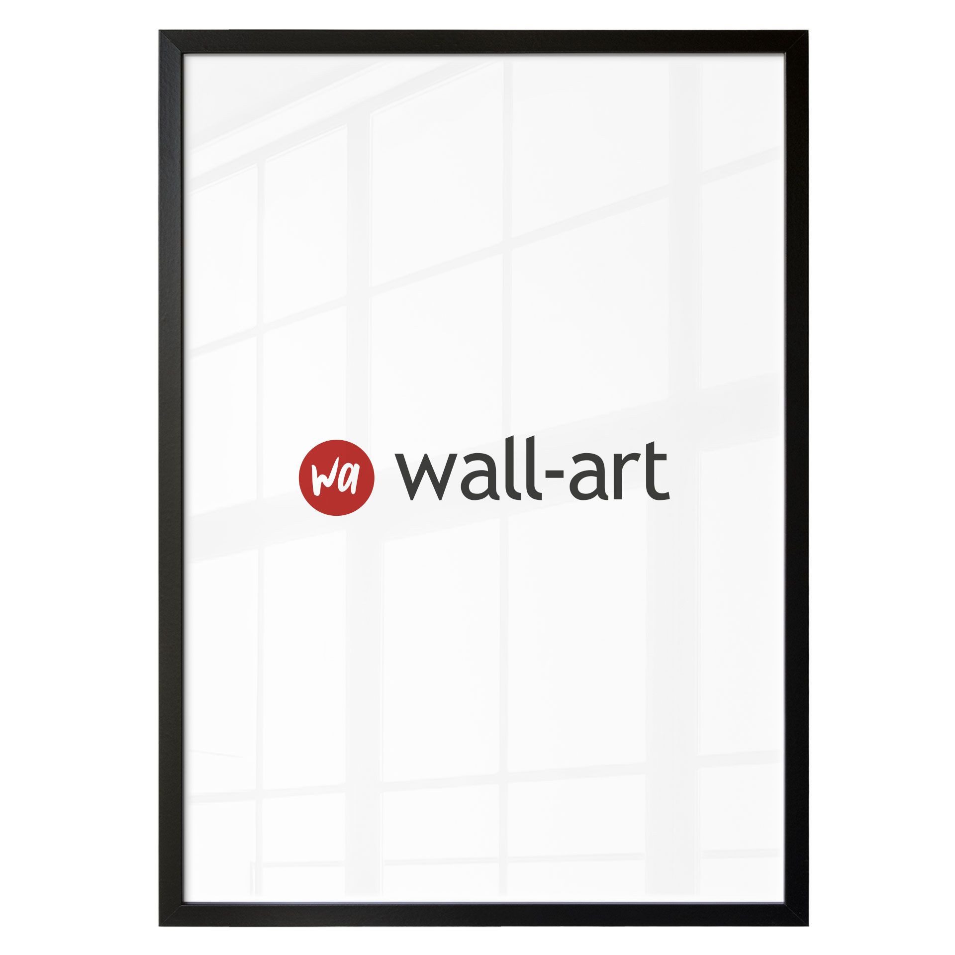 K&L Wall Art Bilderrahmen Echtholz Gold Schwarz Weiß Holzbilderrahmen aus Holz, Acrylglas in Holzrahmen