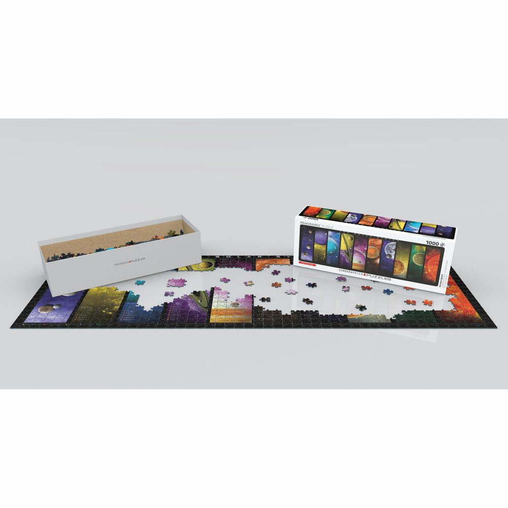 EUROGRAPHICS Puzzle The Solar System, 1000 Puzzleteile